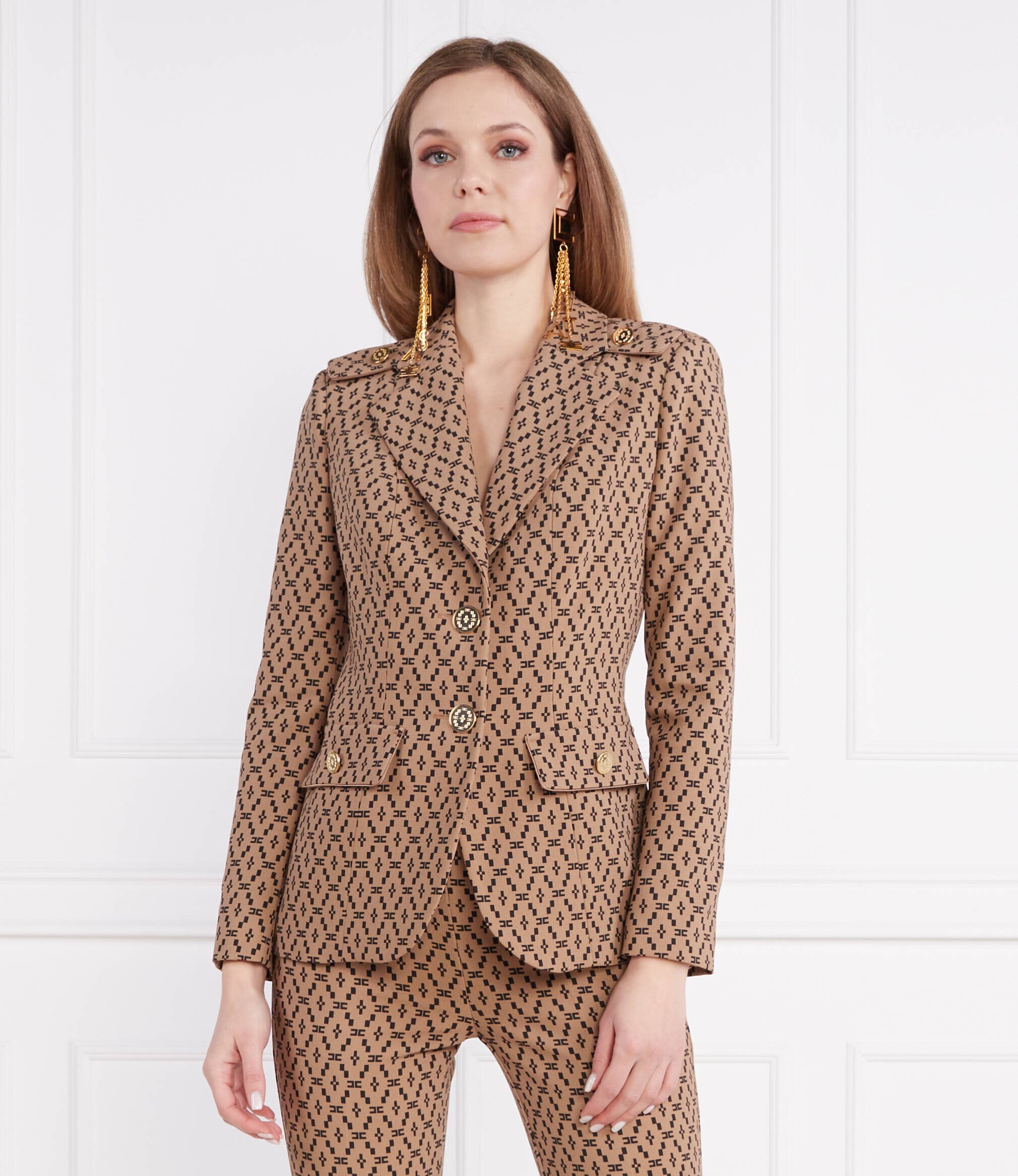Elisabetta Franchi Sacou | Loose fit