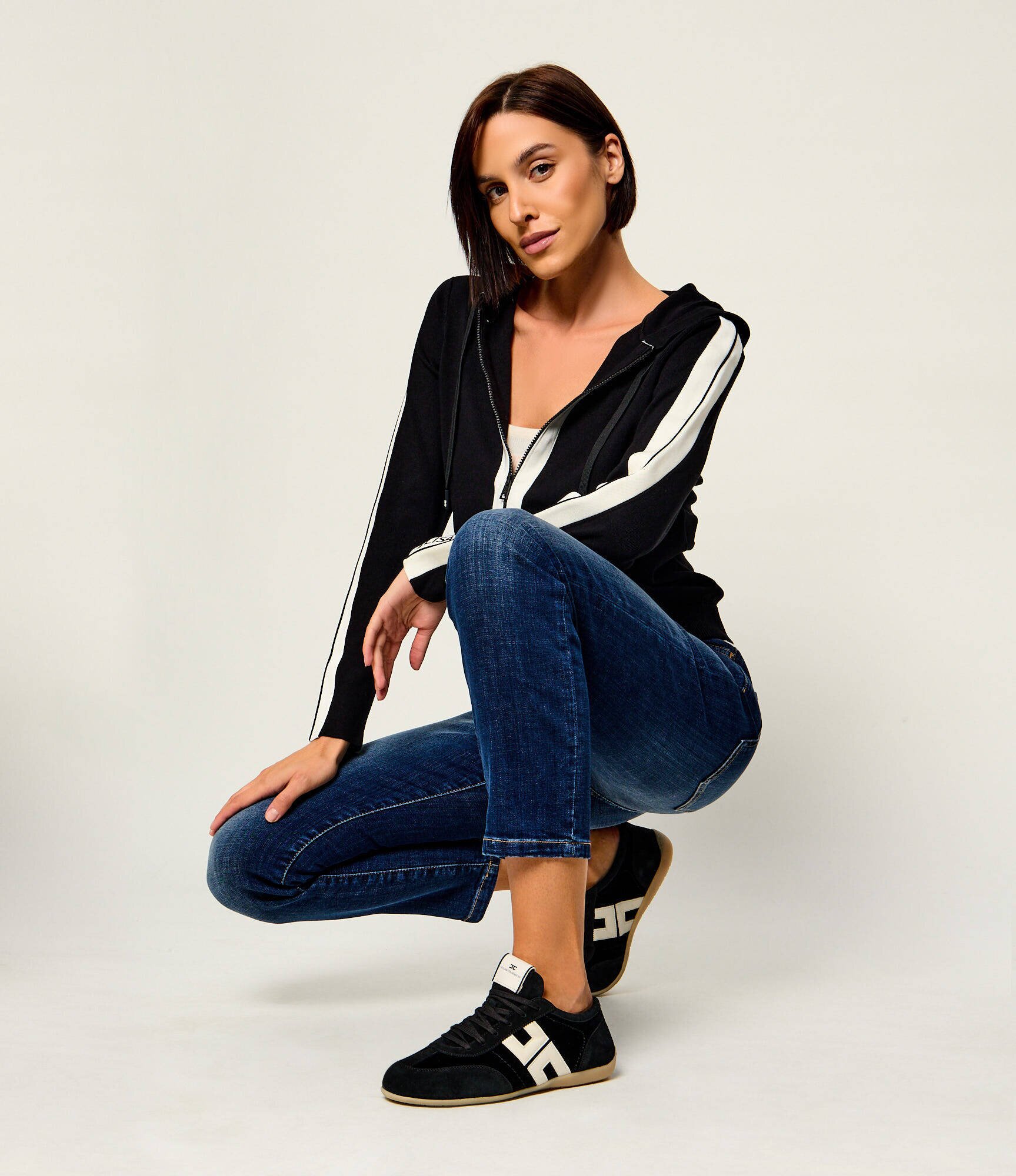 Elisabetta Franchi Sneakers | piele întoarsă