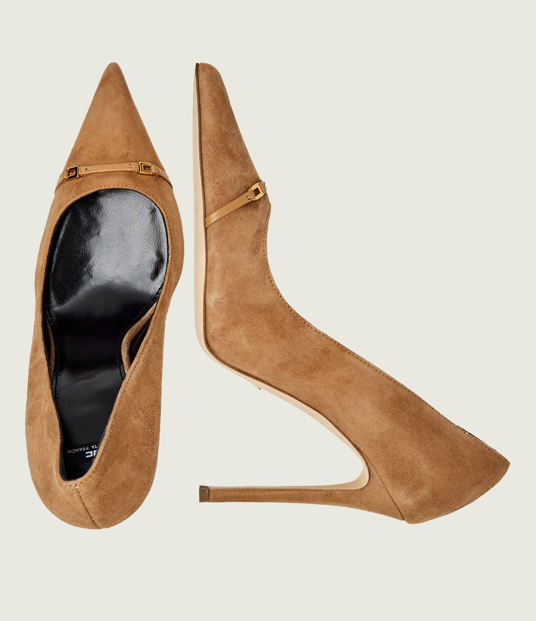 Elisabetta Franchi Tocuri | piele întoarsă