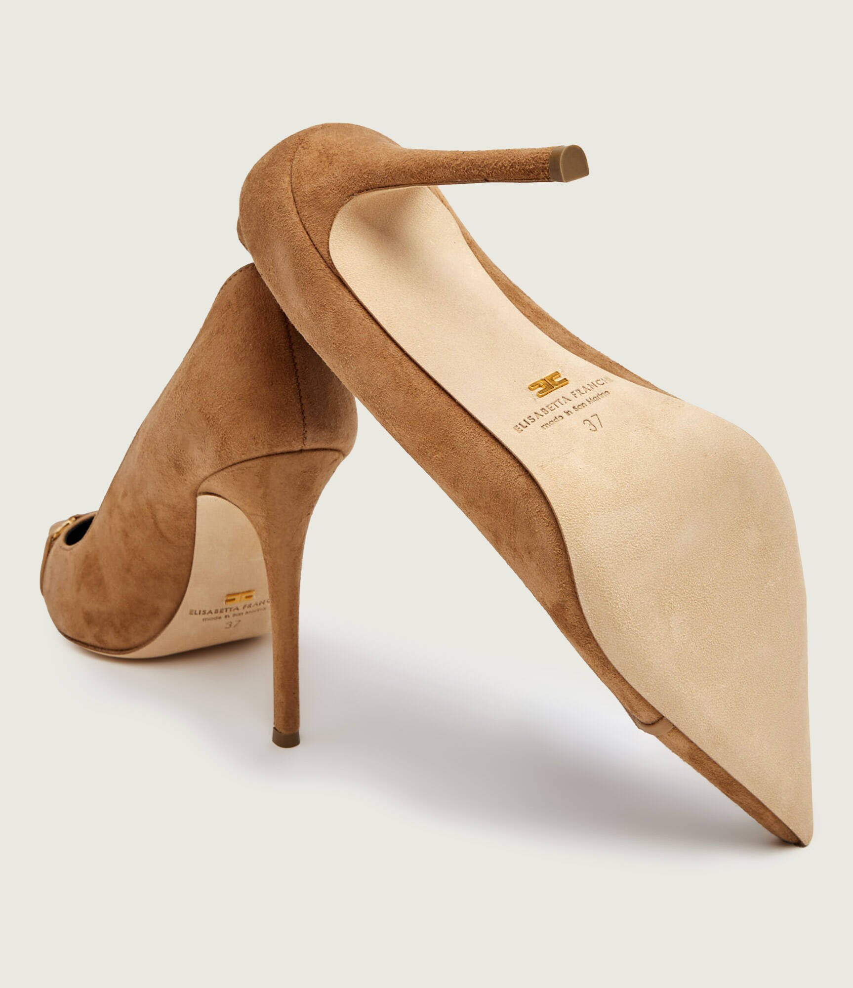 Elisabetta Franchi Tocuri | piele întoarsă