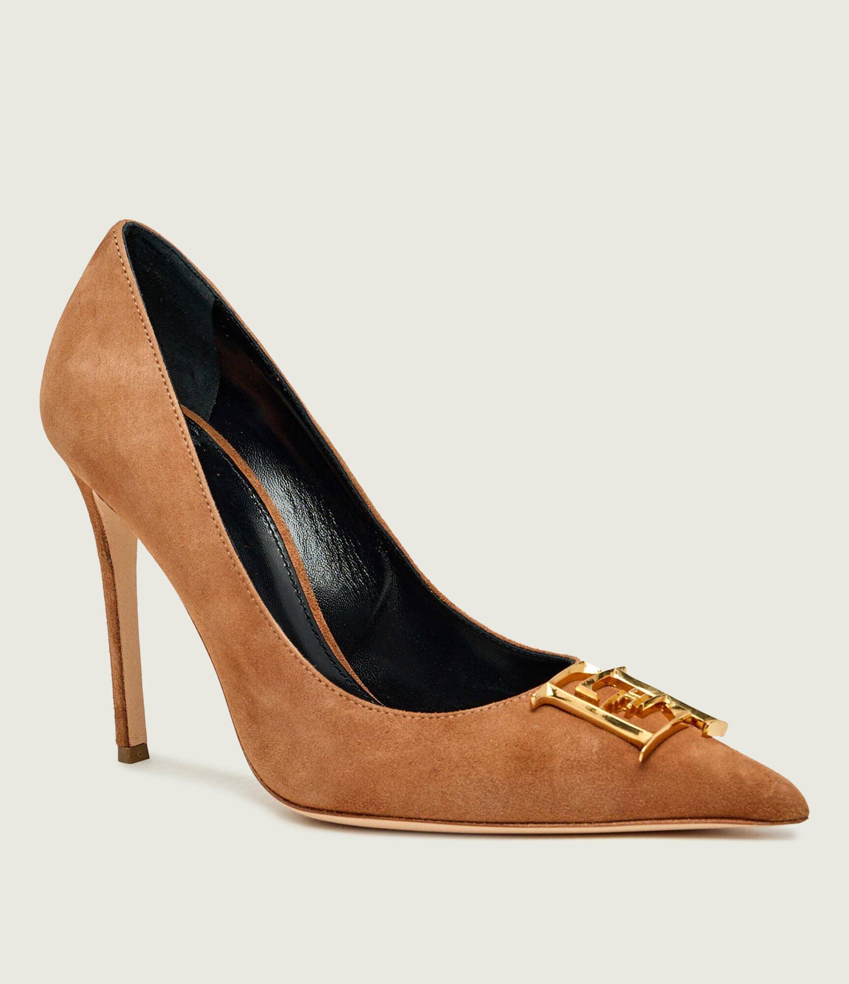 Elisabetta Franchi Tocuri | piele întoarsă