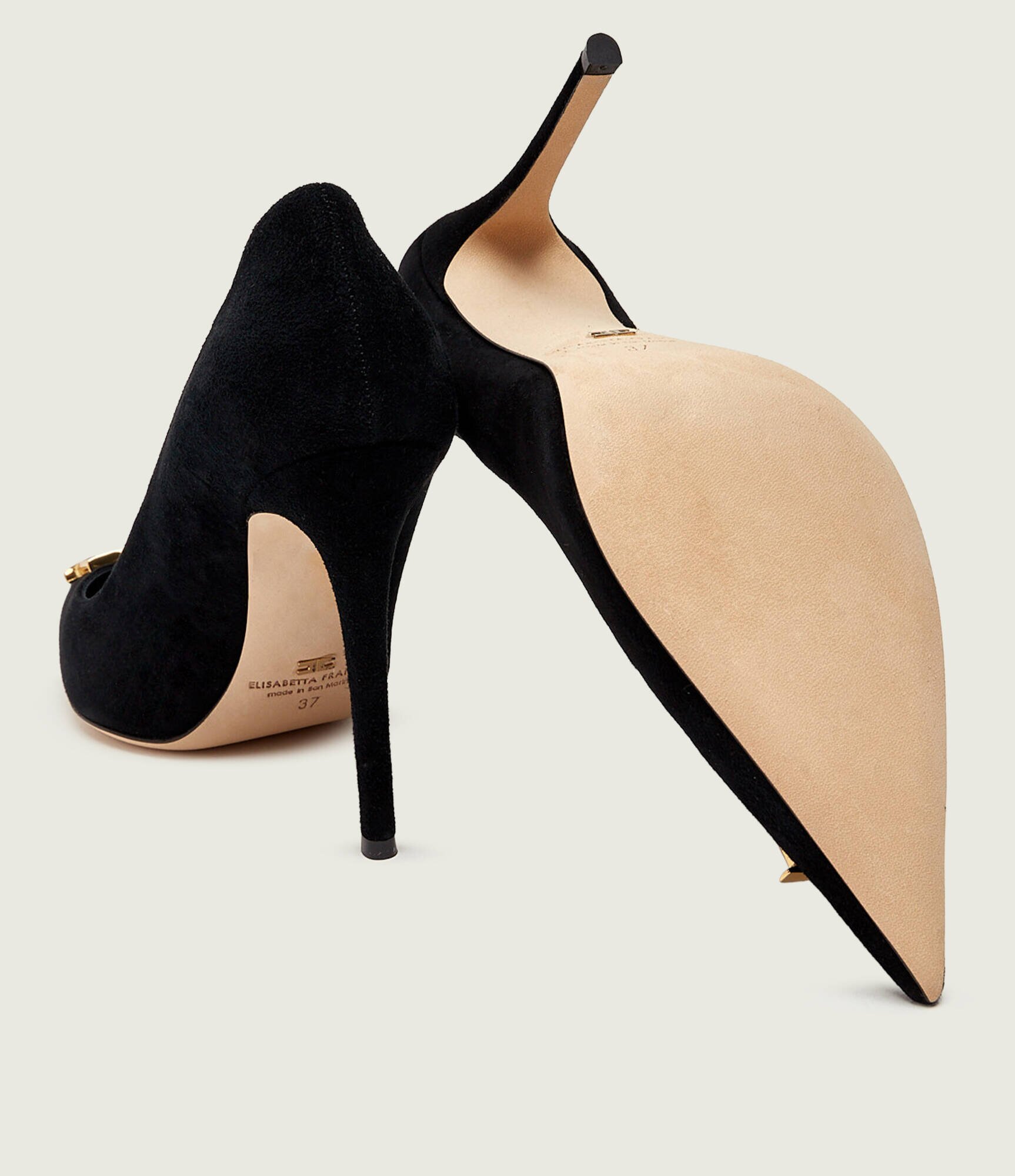 Elisabetta Franchi Tocuri | piele întoarsă