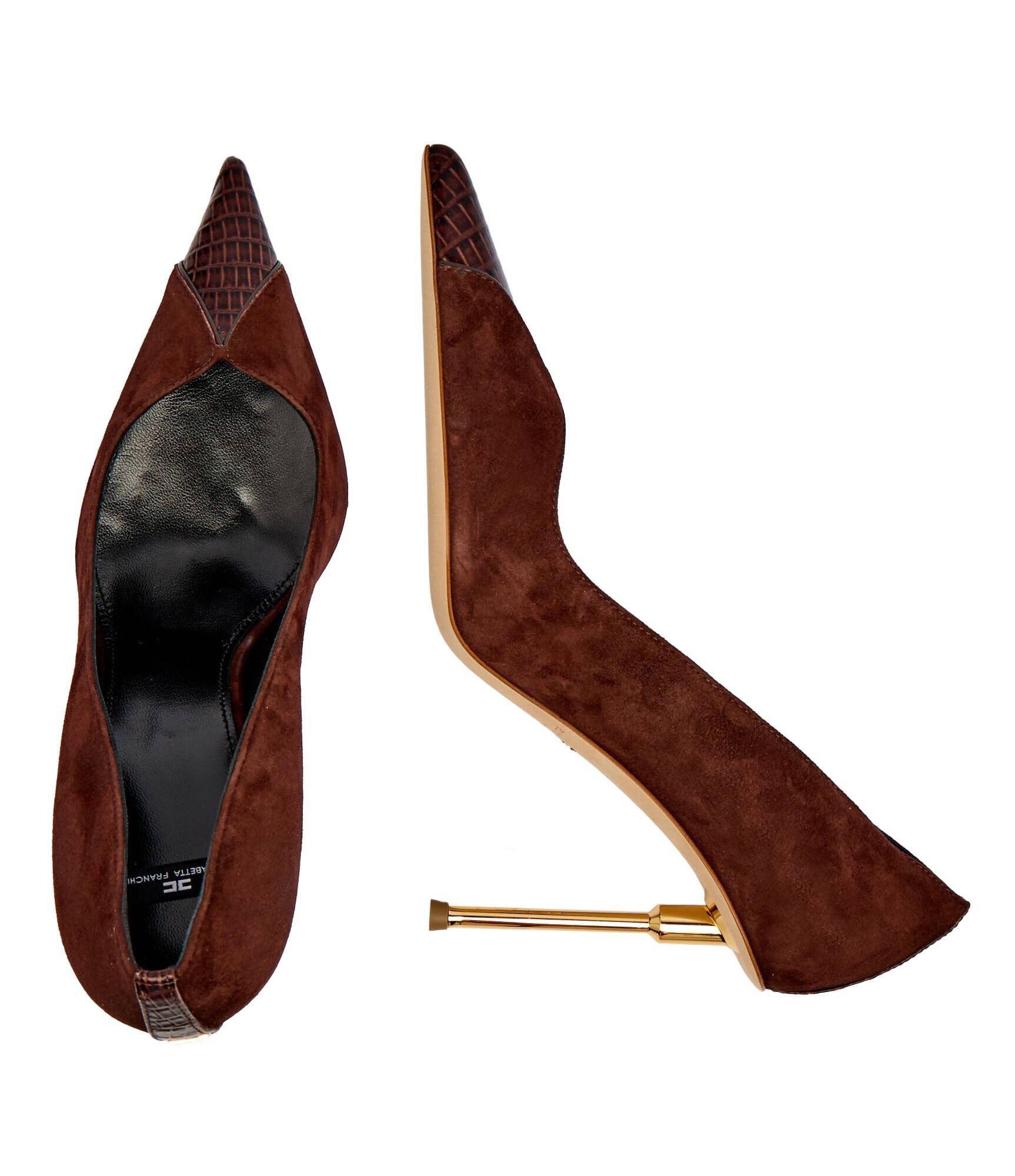 Elisabetta Franchi Tocuri | piele întoarsă