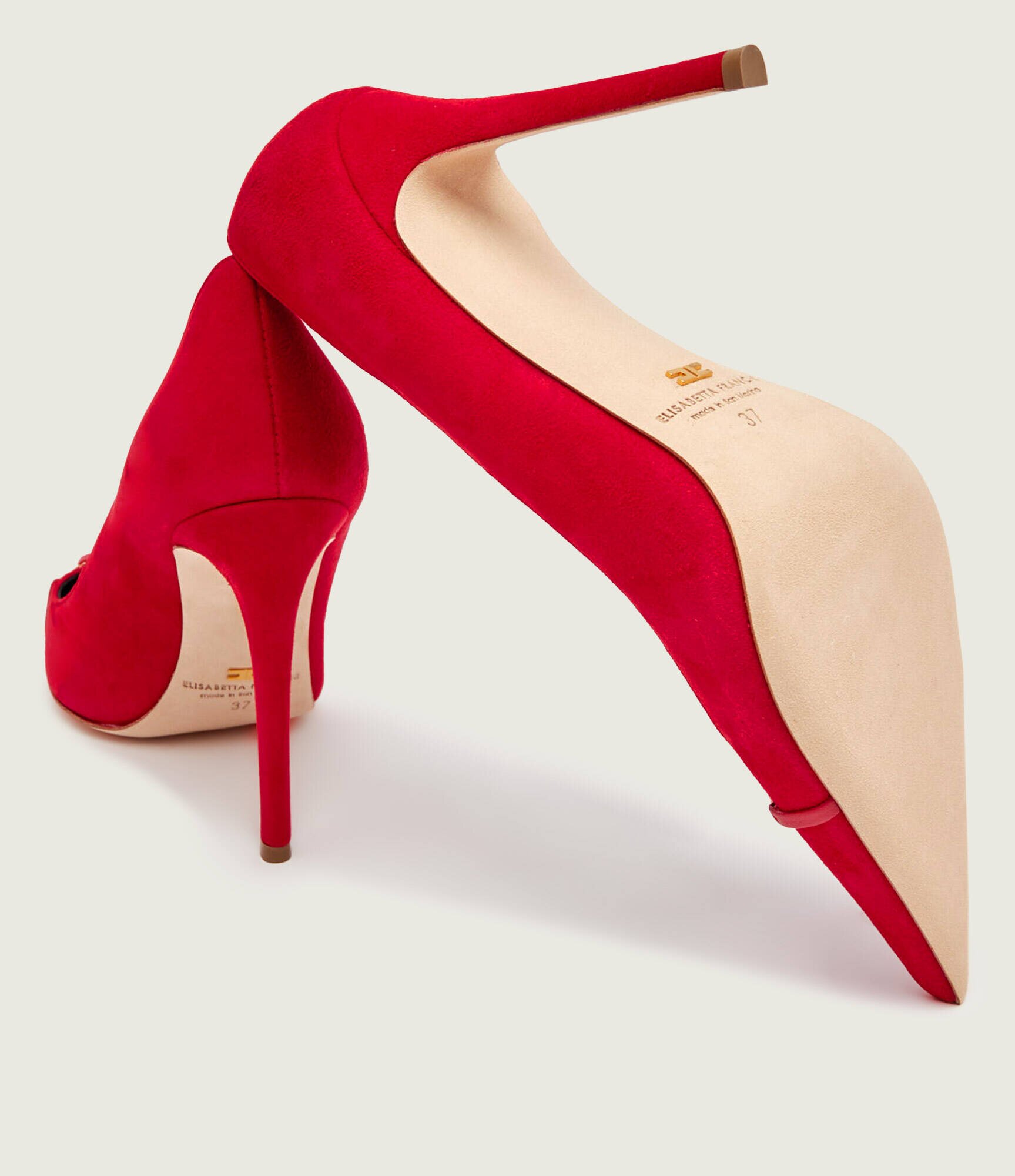 Elisabetta Franchi Tocuri | piele întoarsă