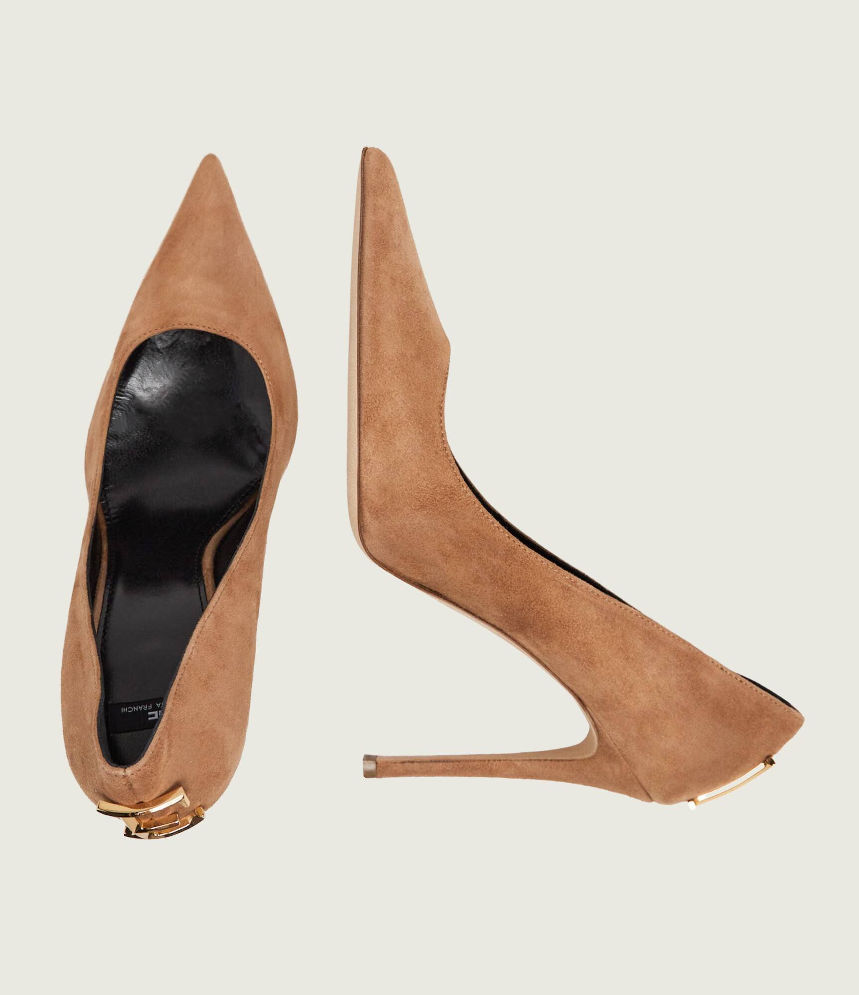 Elisabetta Franchi Tocuri | piele întoarsă