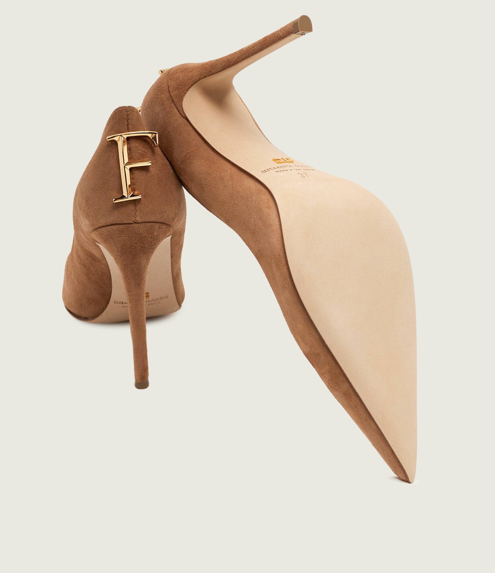 Elisabetta Franchi Tocuri | piele întoarsă