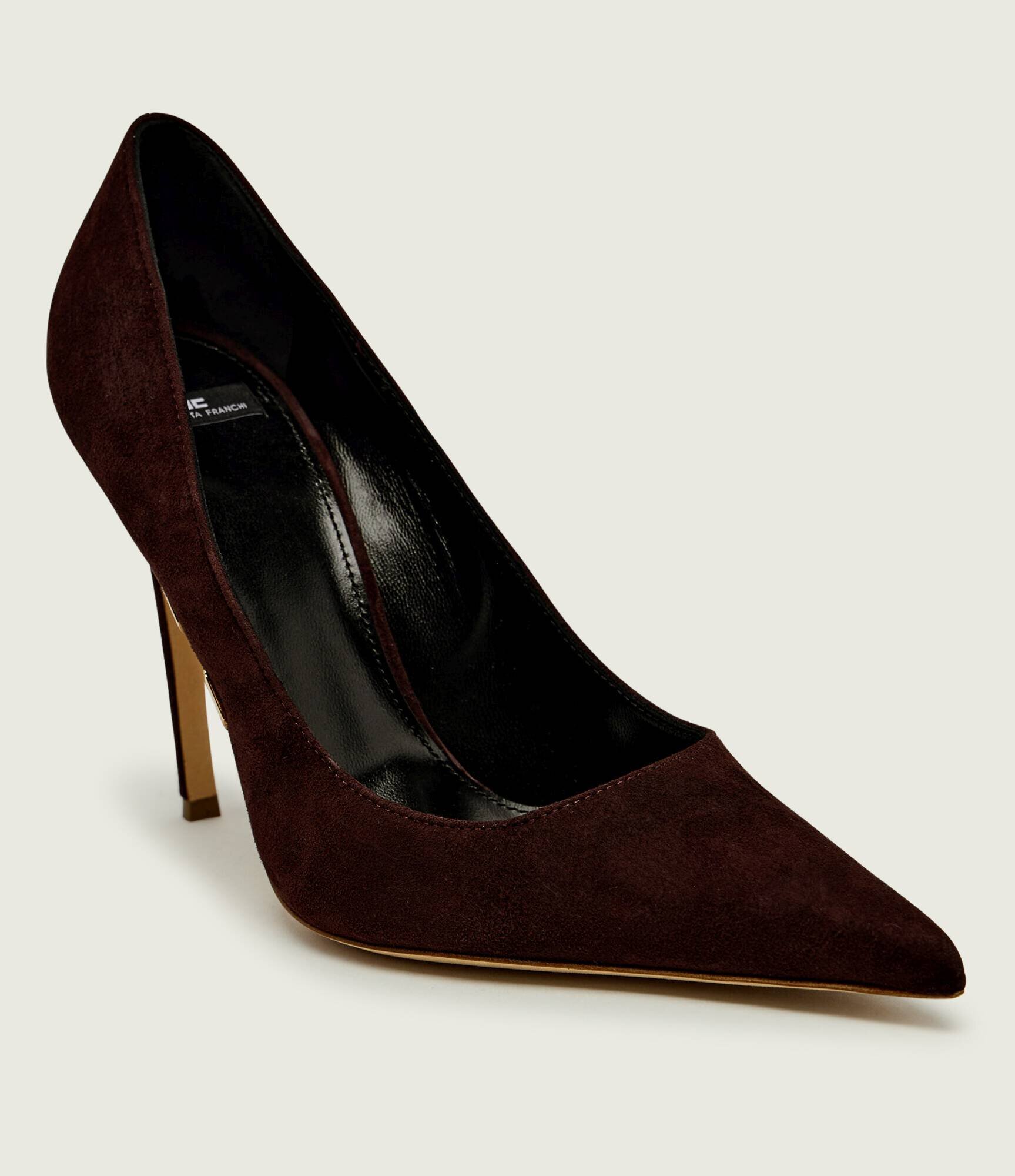Elisabetta Franchi Tocuri | piele întoarsă