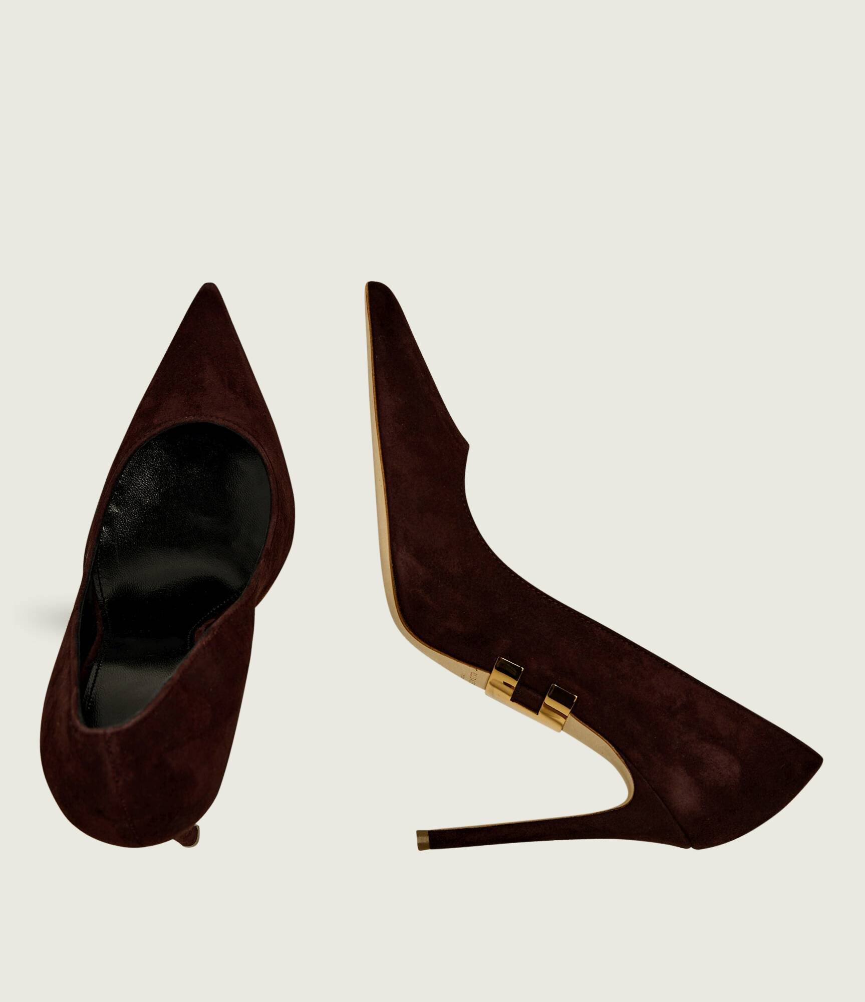 Elisabetta Franchi Tocuri | piele întoarsă