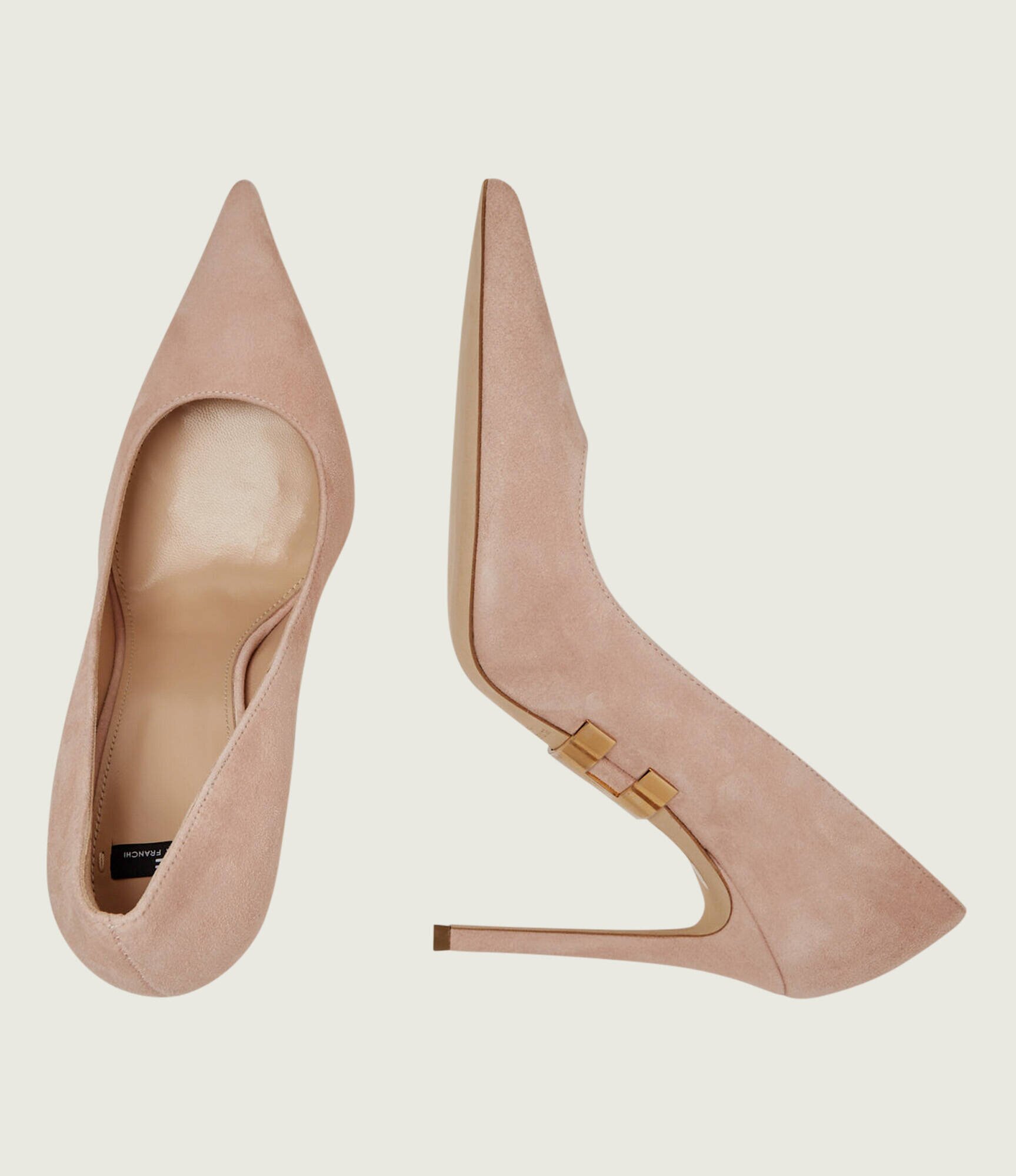 Elisabetta Franchi Tocuri | piele întoarsă