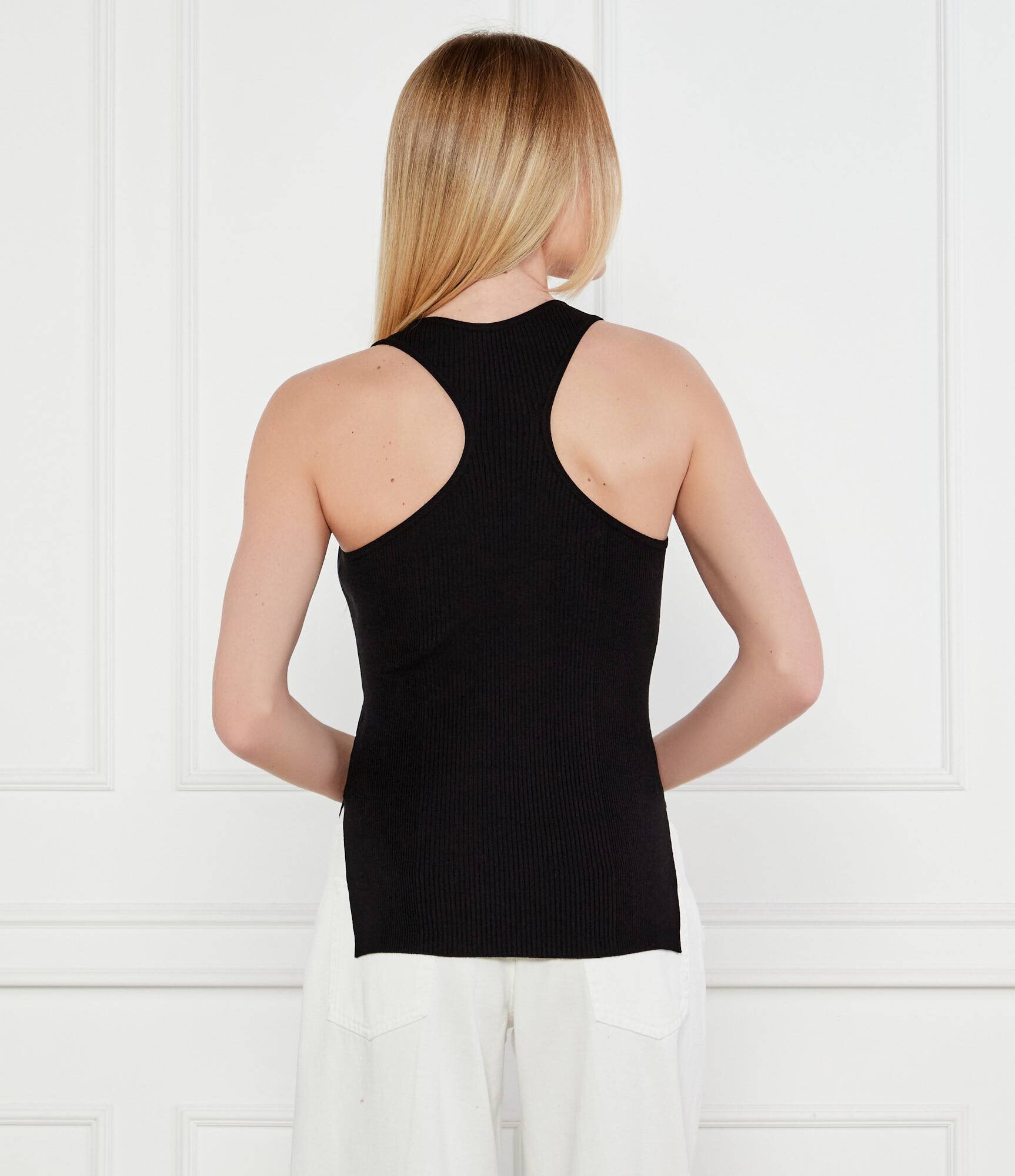 Elisabetta Franchi Top | Slim Fit cu adaos de mătase