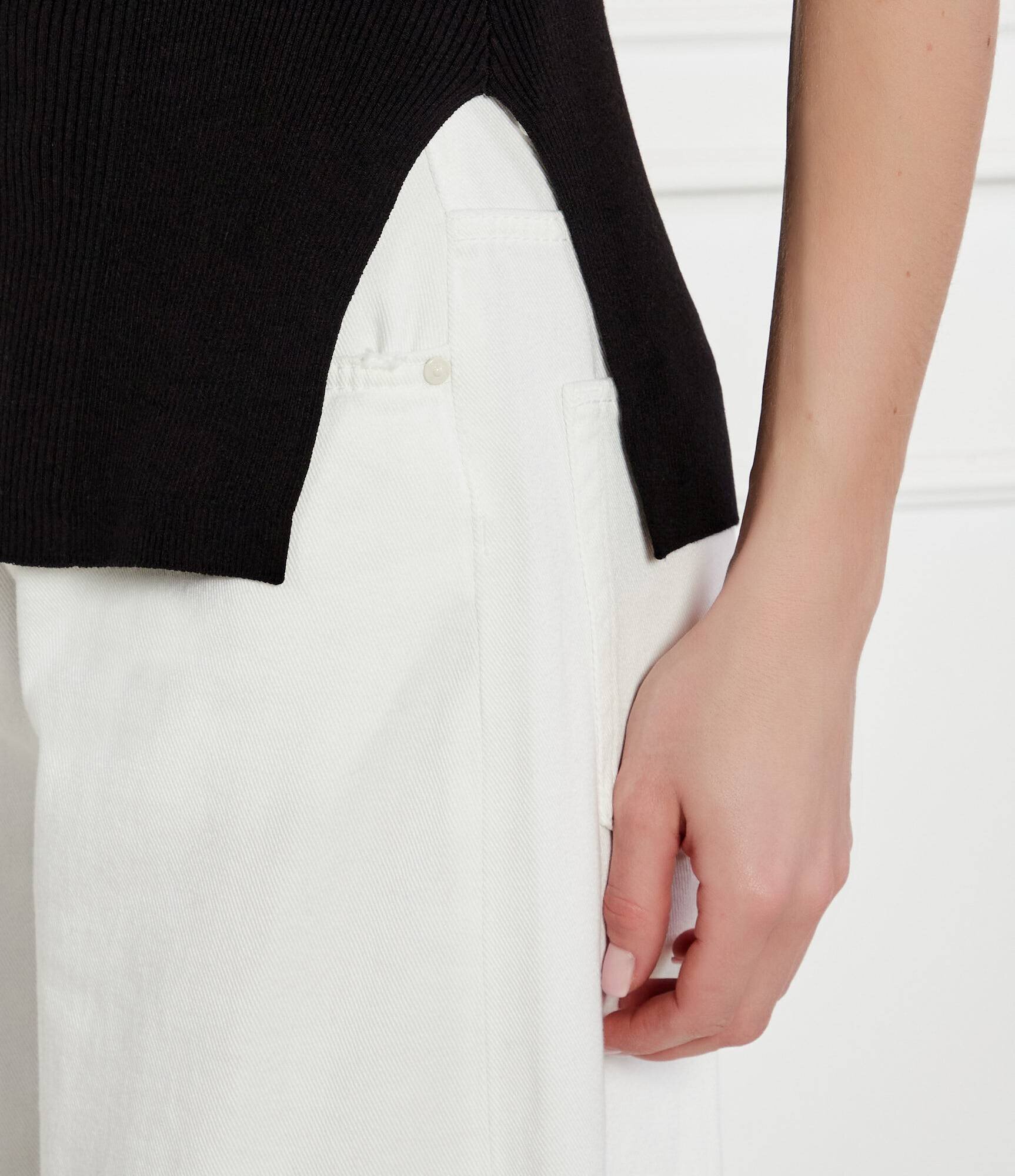 Elisabetta Franchi Top | Slim Fit cu adaos de mătase