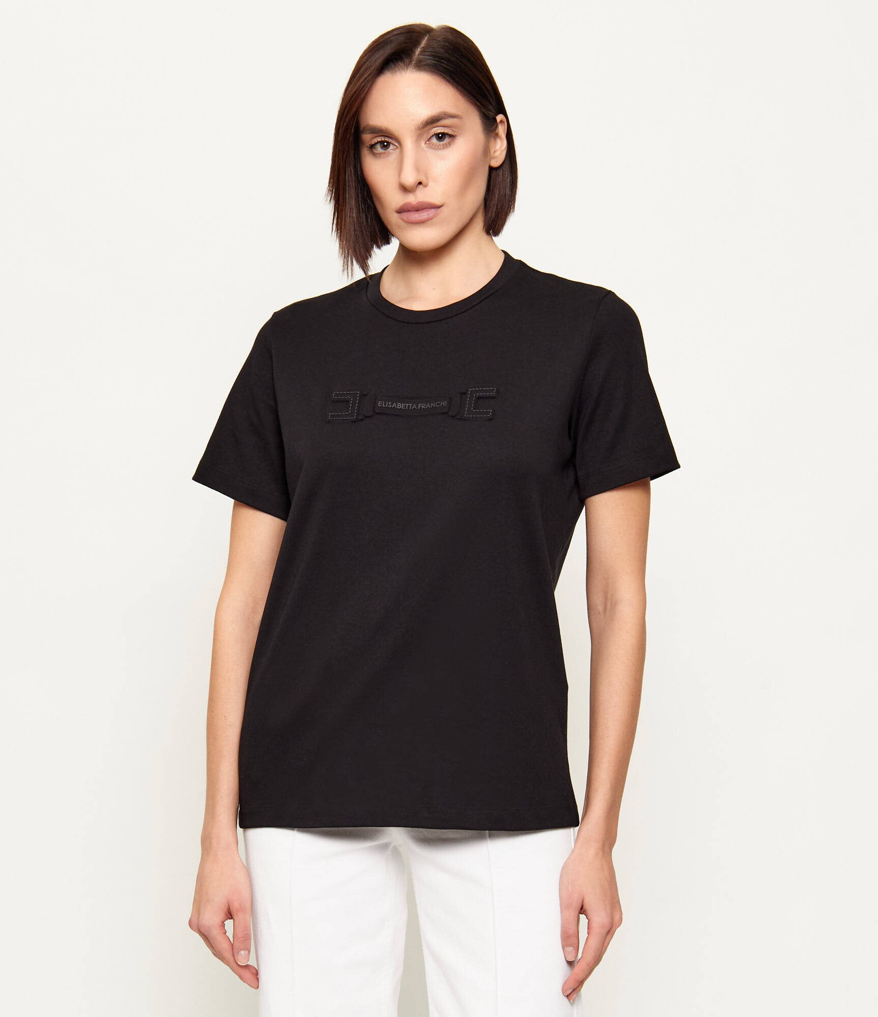 Elisabetta Franchi Tricou | Loose fit