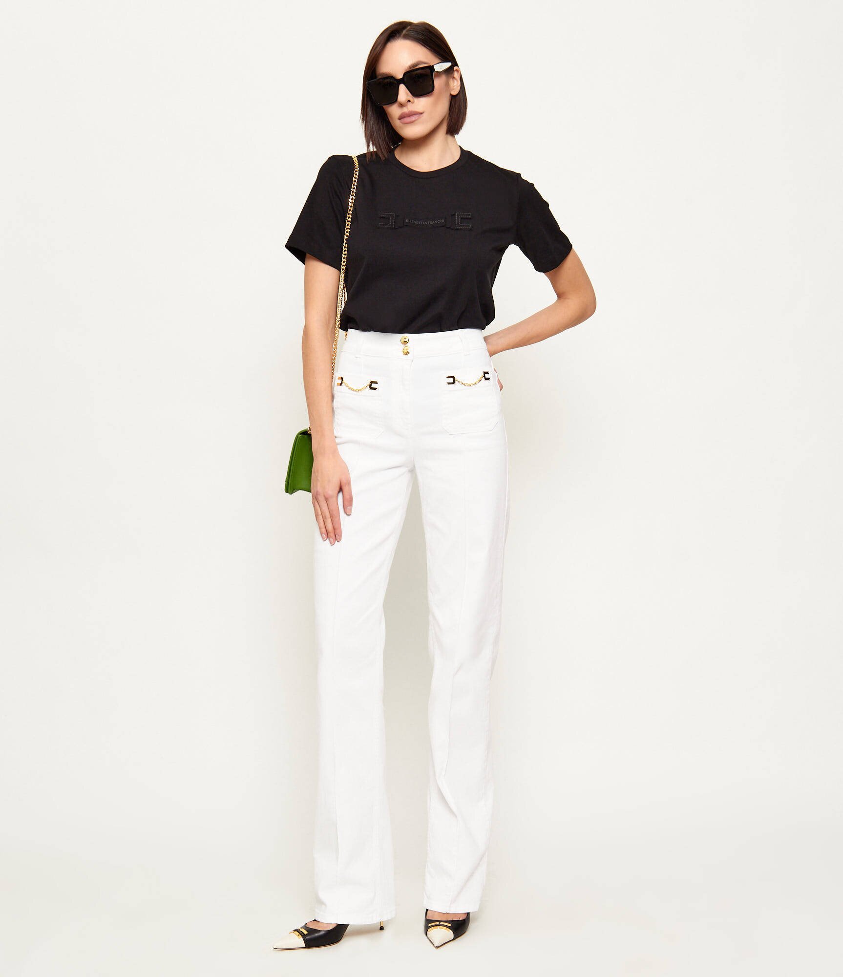 Elisabetta Franchi Tricou | Loose fit