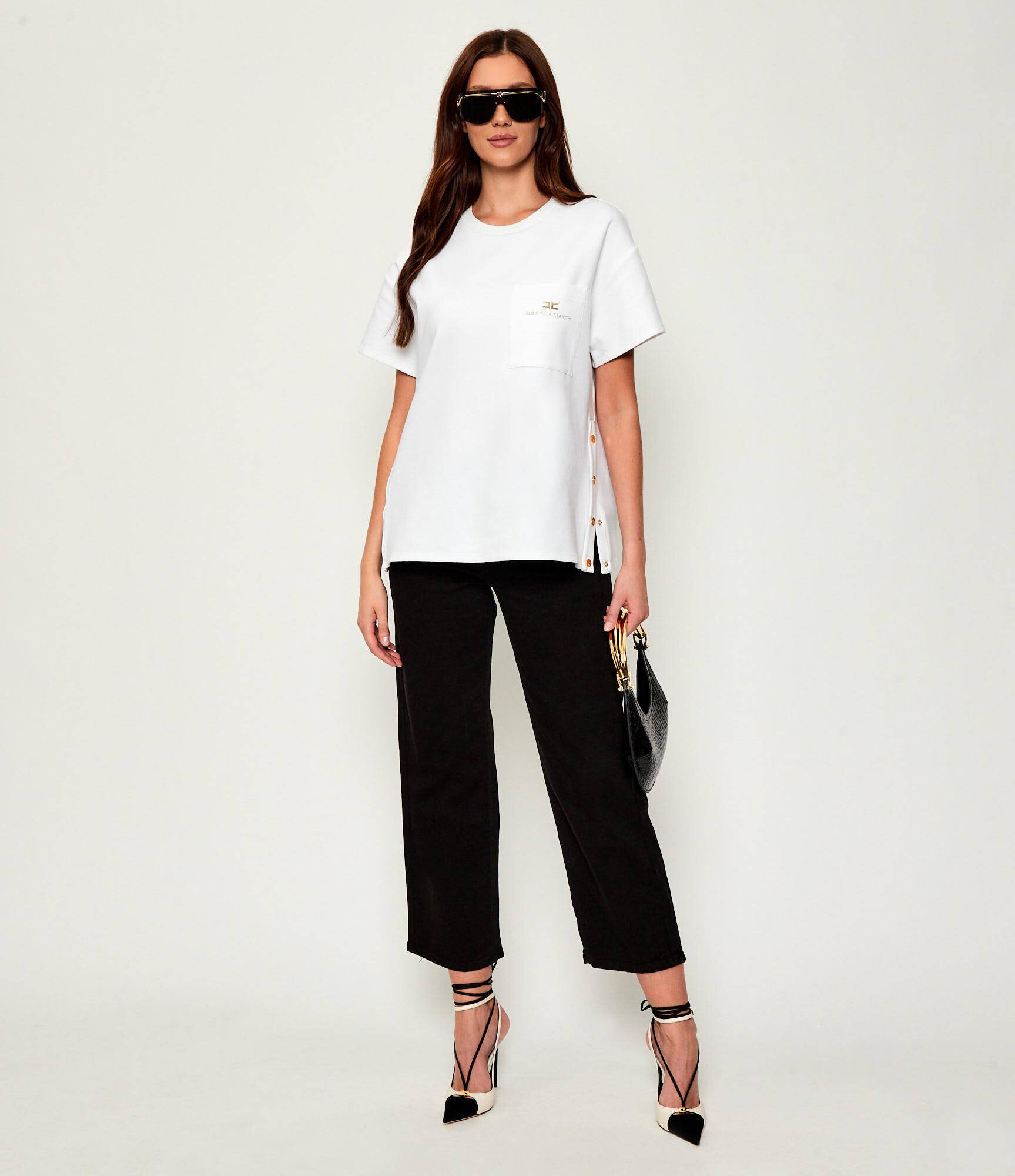 Elisabetta Franchi Tricou | Loose fit