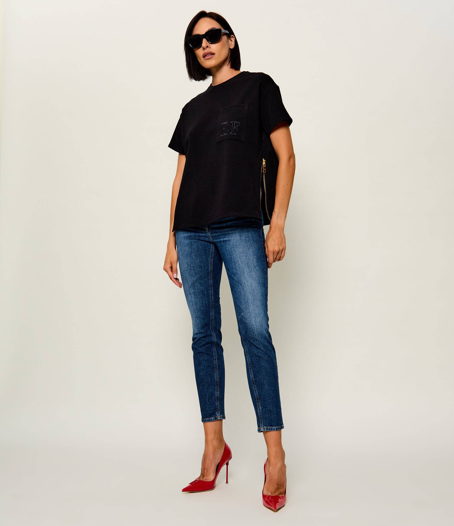 Elisabetta Franchi Tricou | Relaxed fit