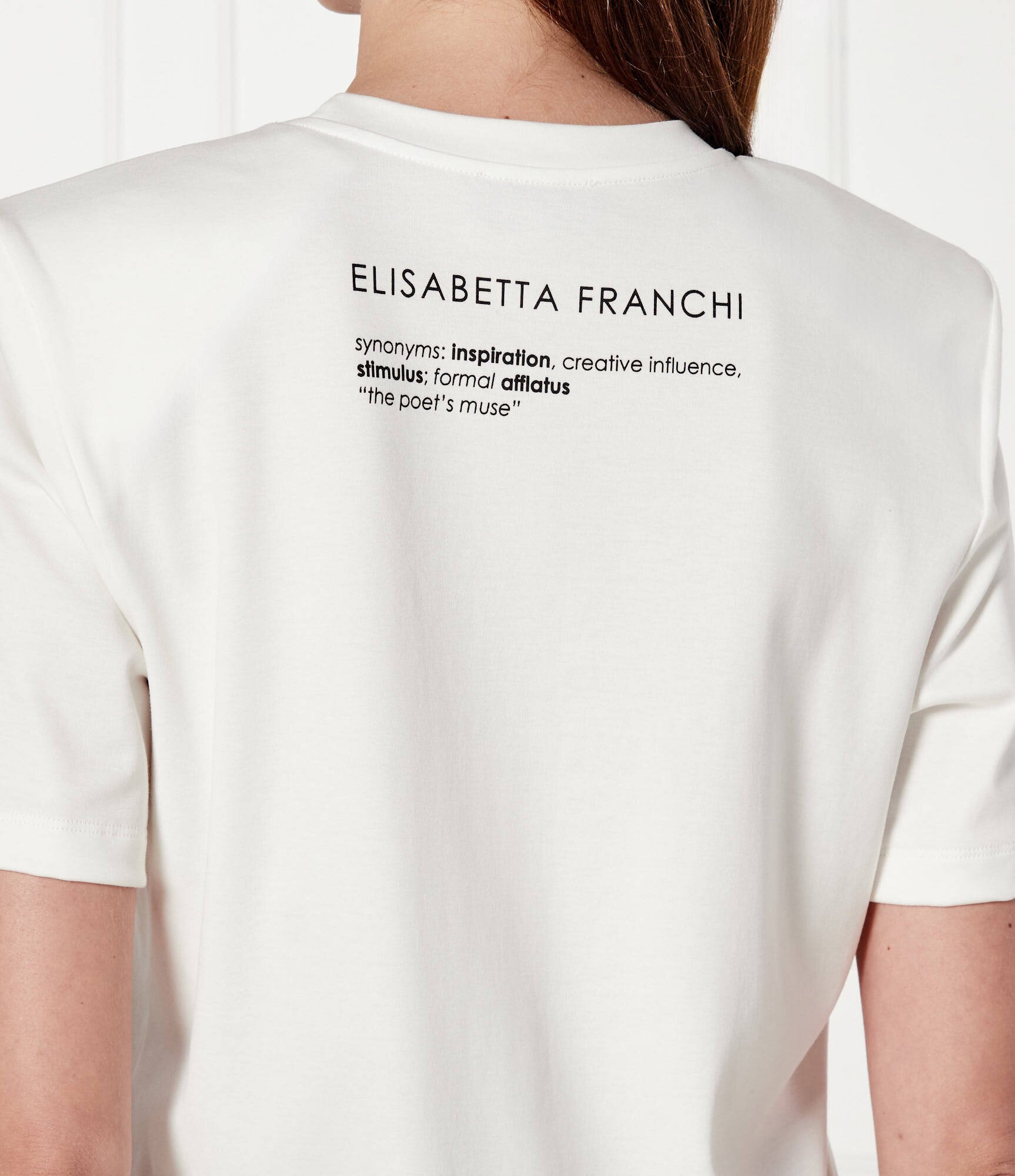 Elisabetta Franchi Tricou | Slim Fit