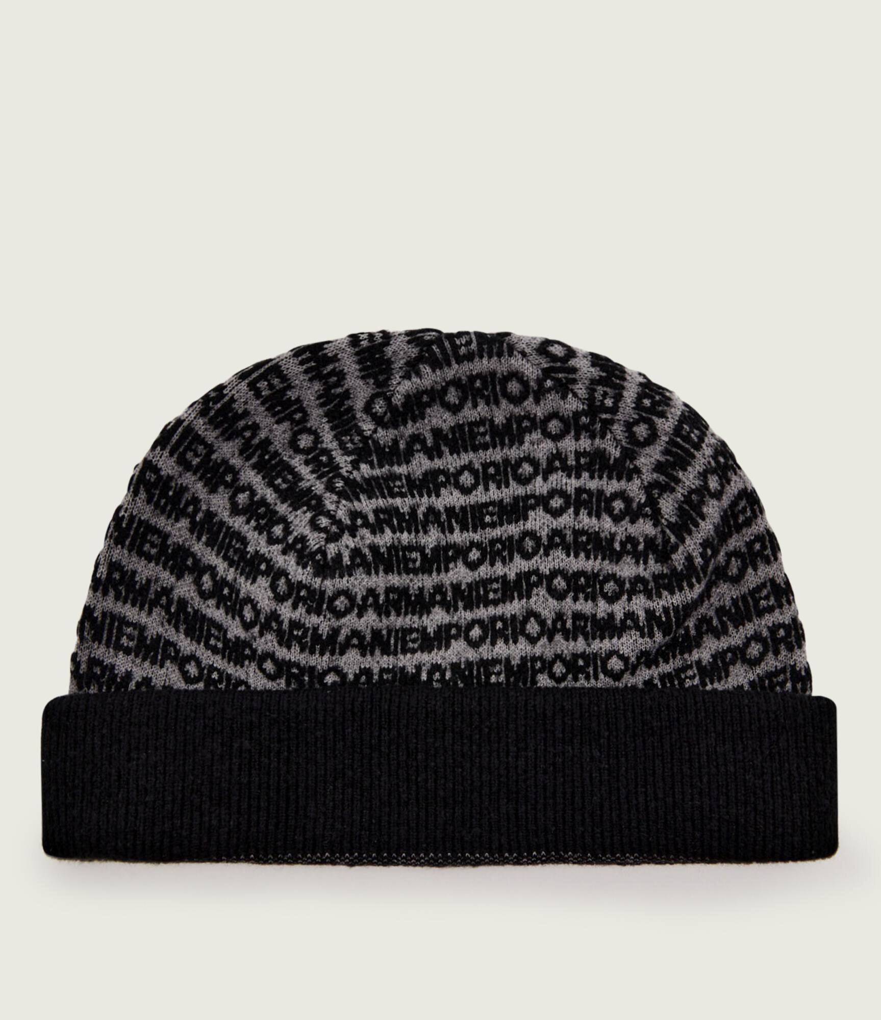 Emporio Armani Căciulă cu adaos de lână