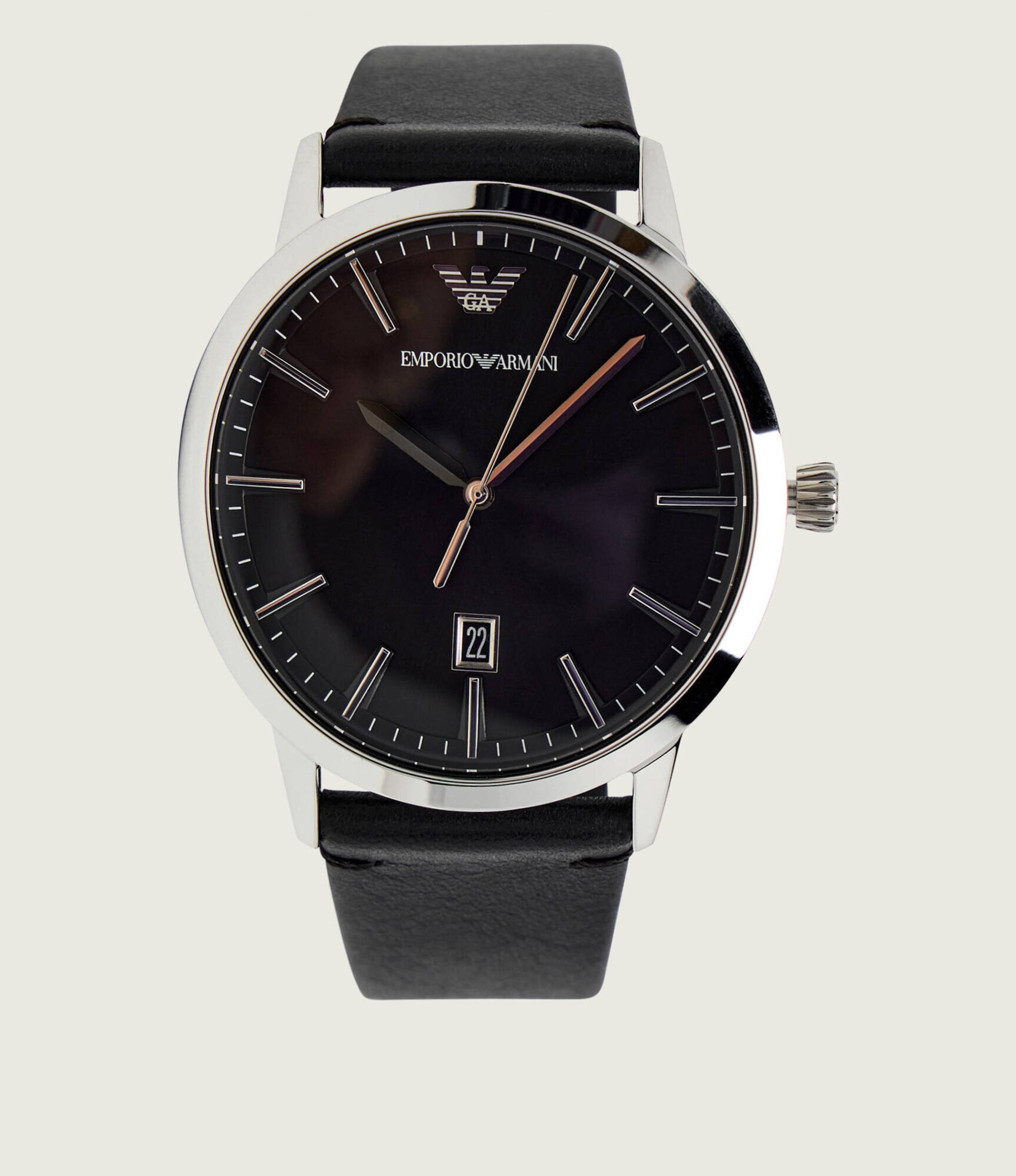 Emporio Armani Ceas Ruggero AR11193 cu adaos de piele