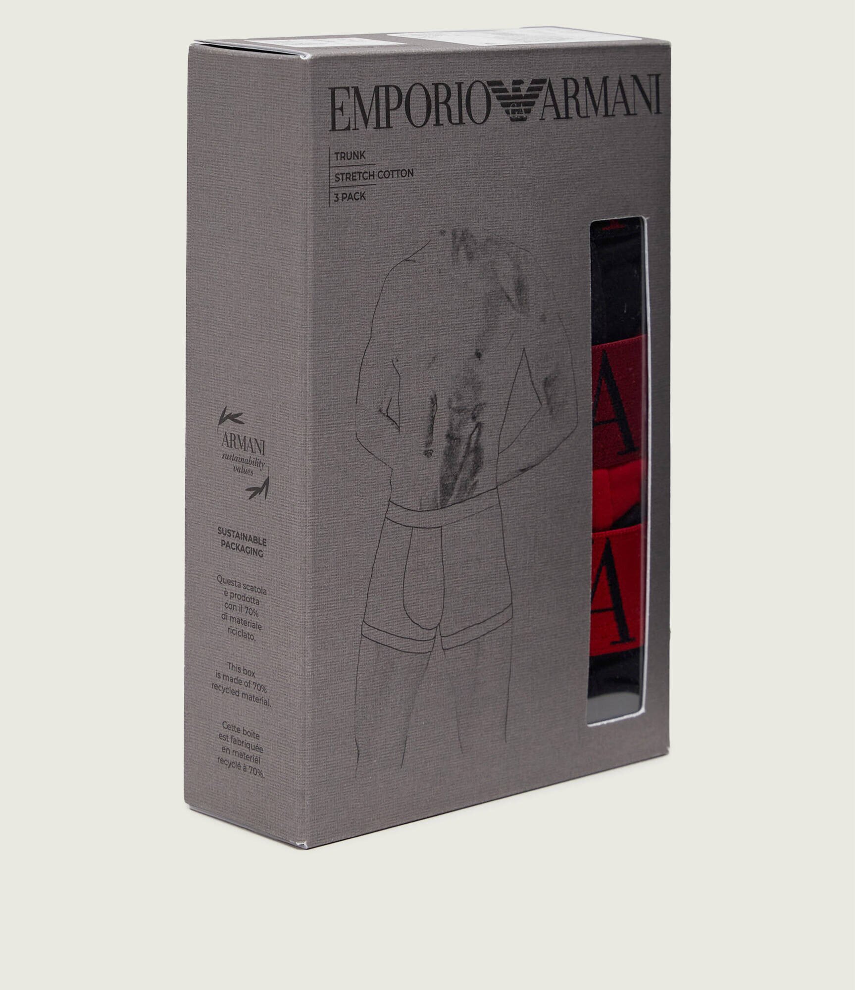 Emporio Armani Chiloți boxer 3-pack