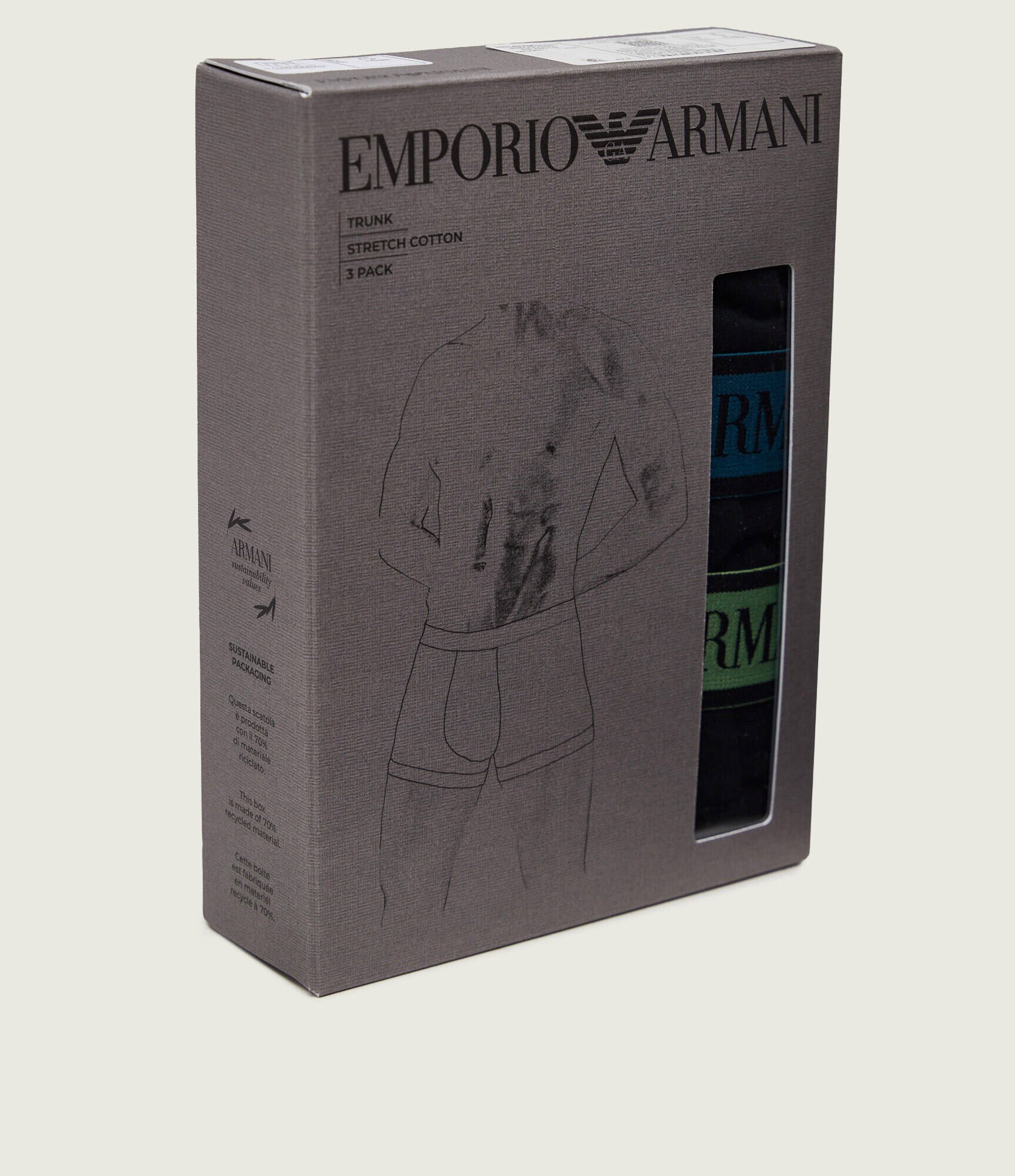 Emporio Armani Chiloți boxer 3-pack