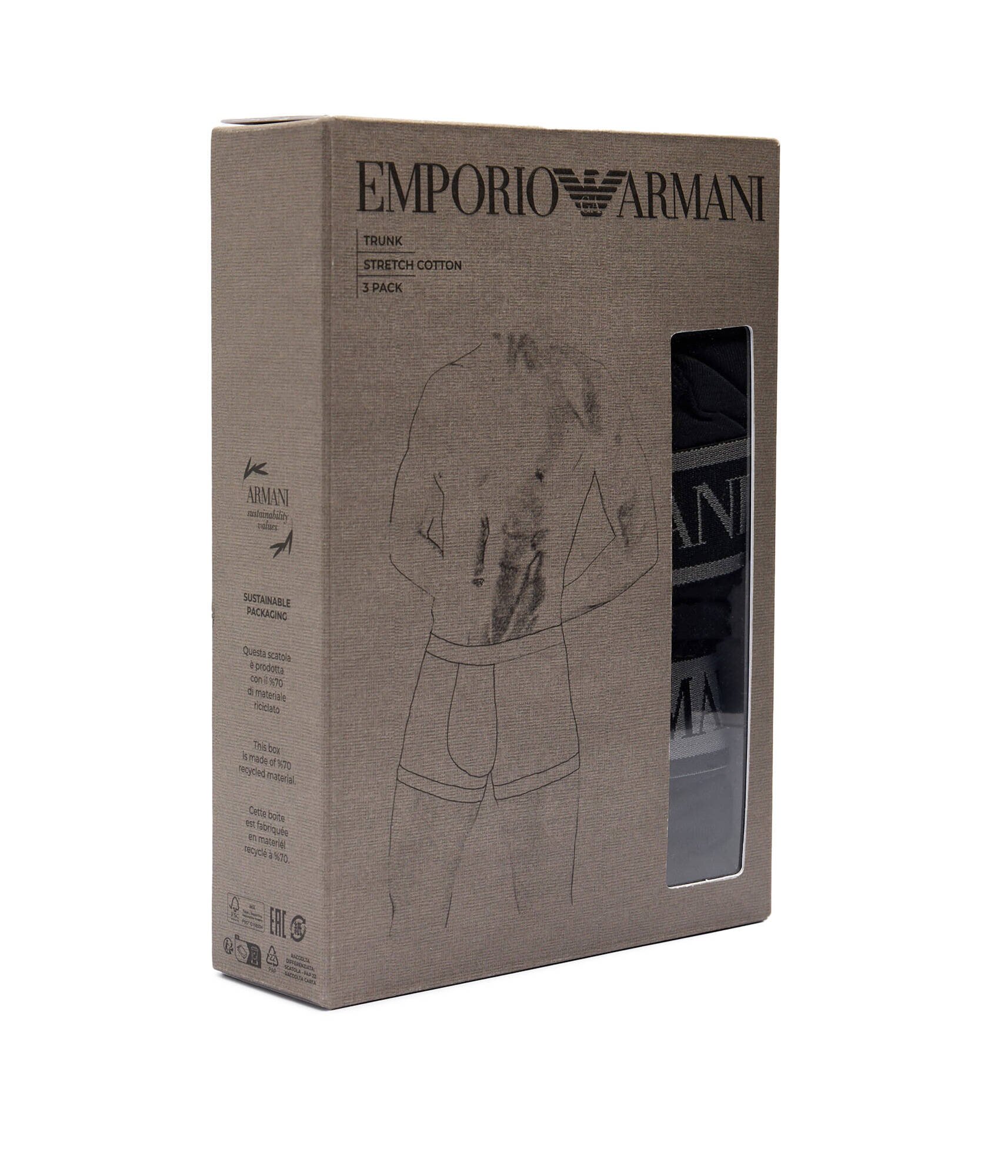 Emporio Armani Chiloți boxer 3-pack