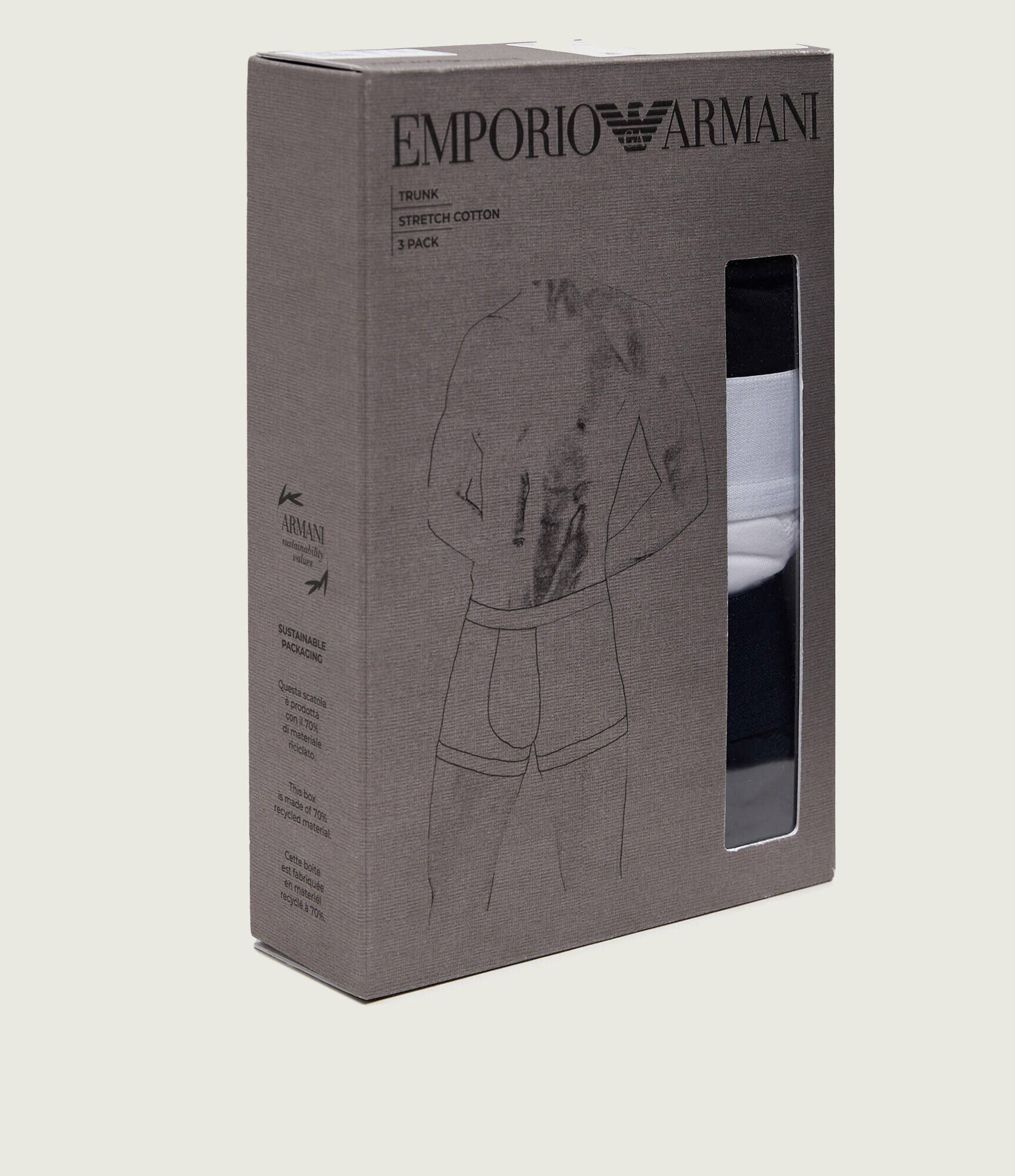 Emporio Armani Chiloți boxer 3-pack