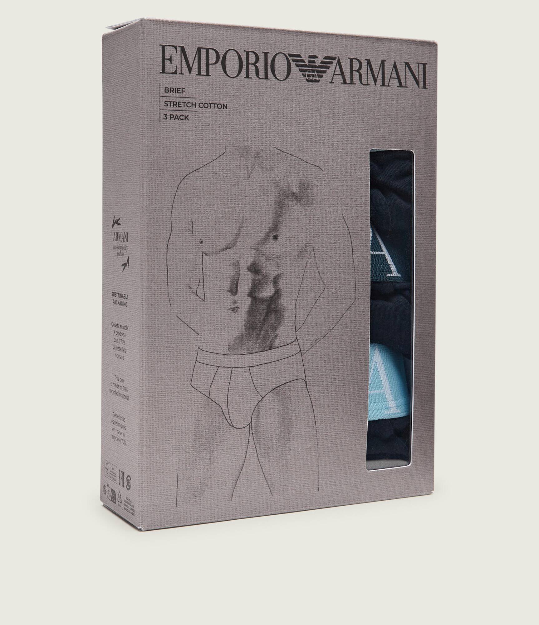Emporio Armani Chiloți slipi 3-pack