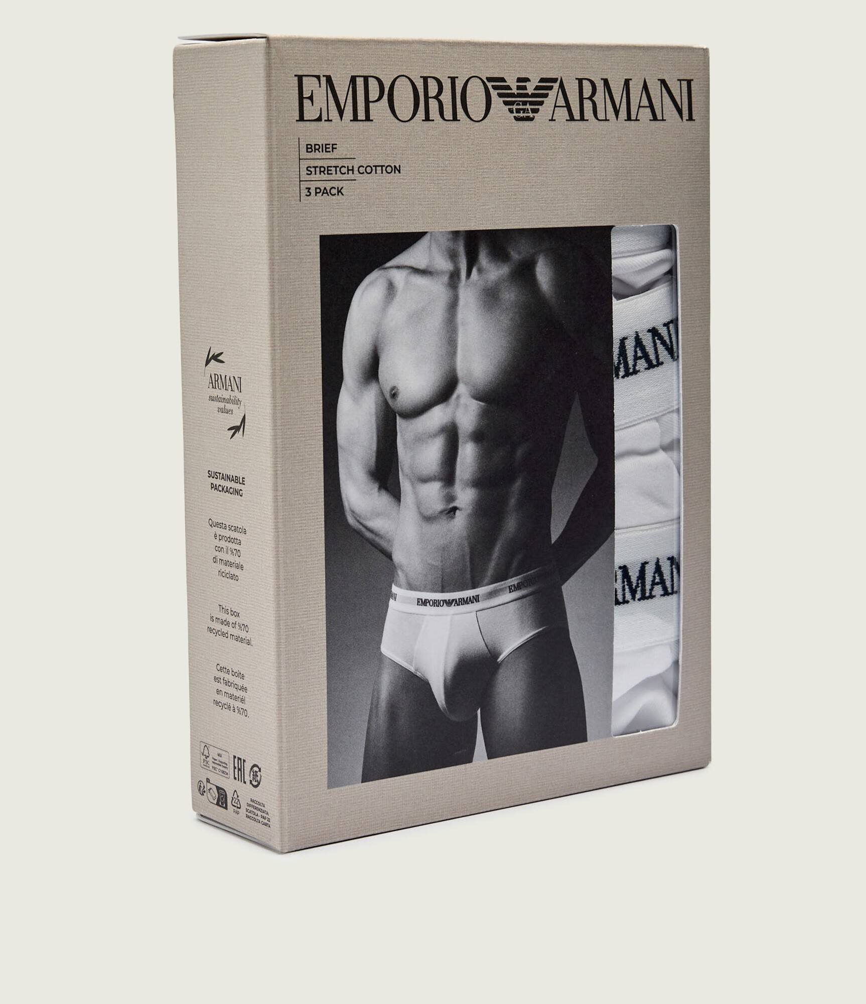 Emporio Armani Chiloți slipi 3-pack