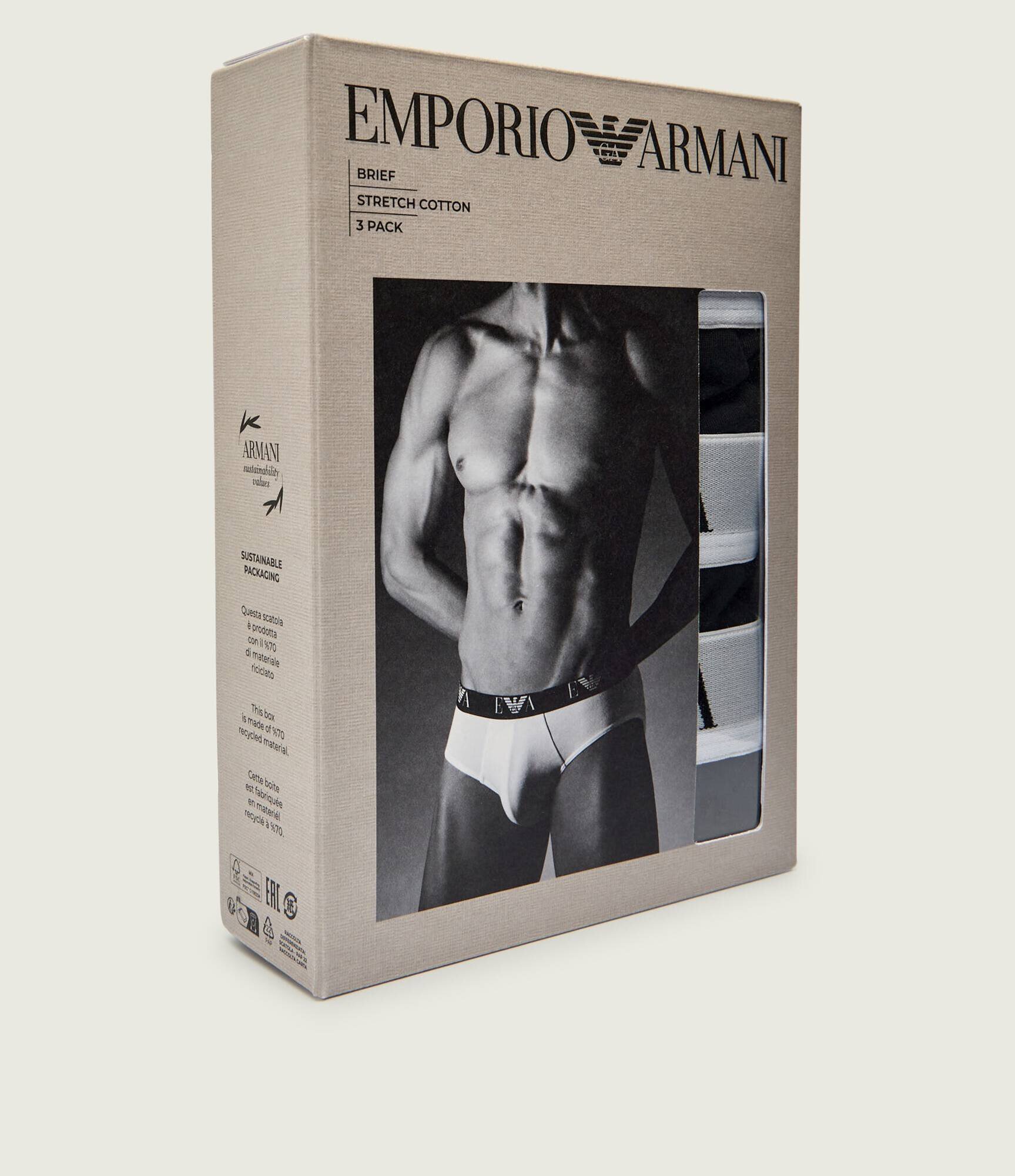 Emporio Armani Chiloți slipi 3-pack