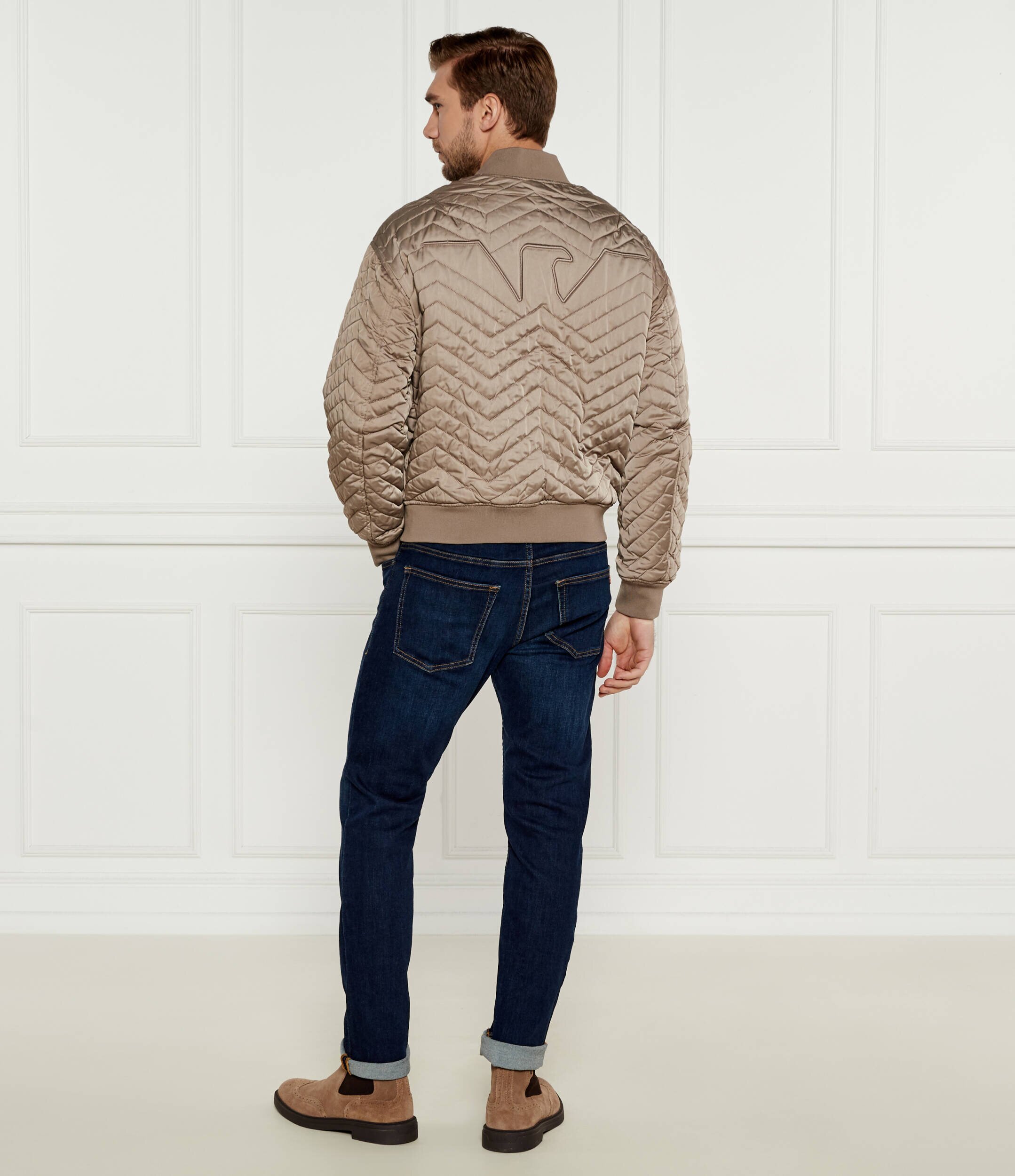 Emporio Armani Cu două fețe geacă | Regular Fit