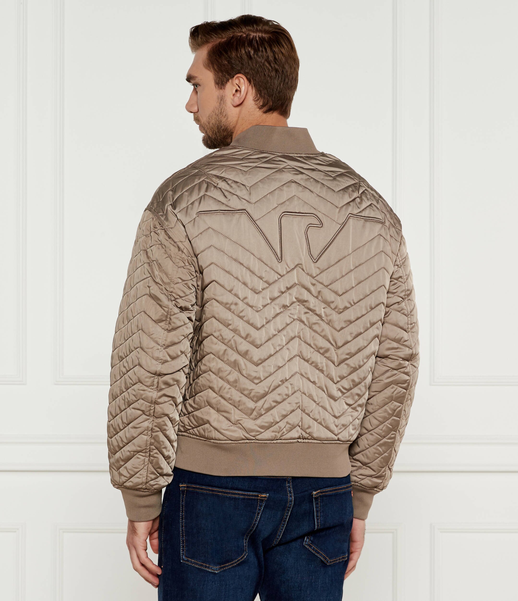 Emporio Armani Cu două fețe geacă | Regular Fit