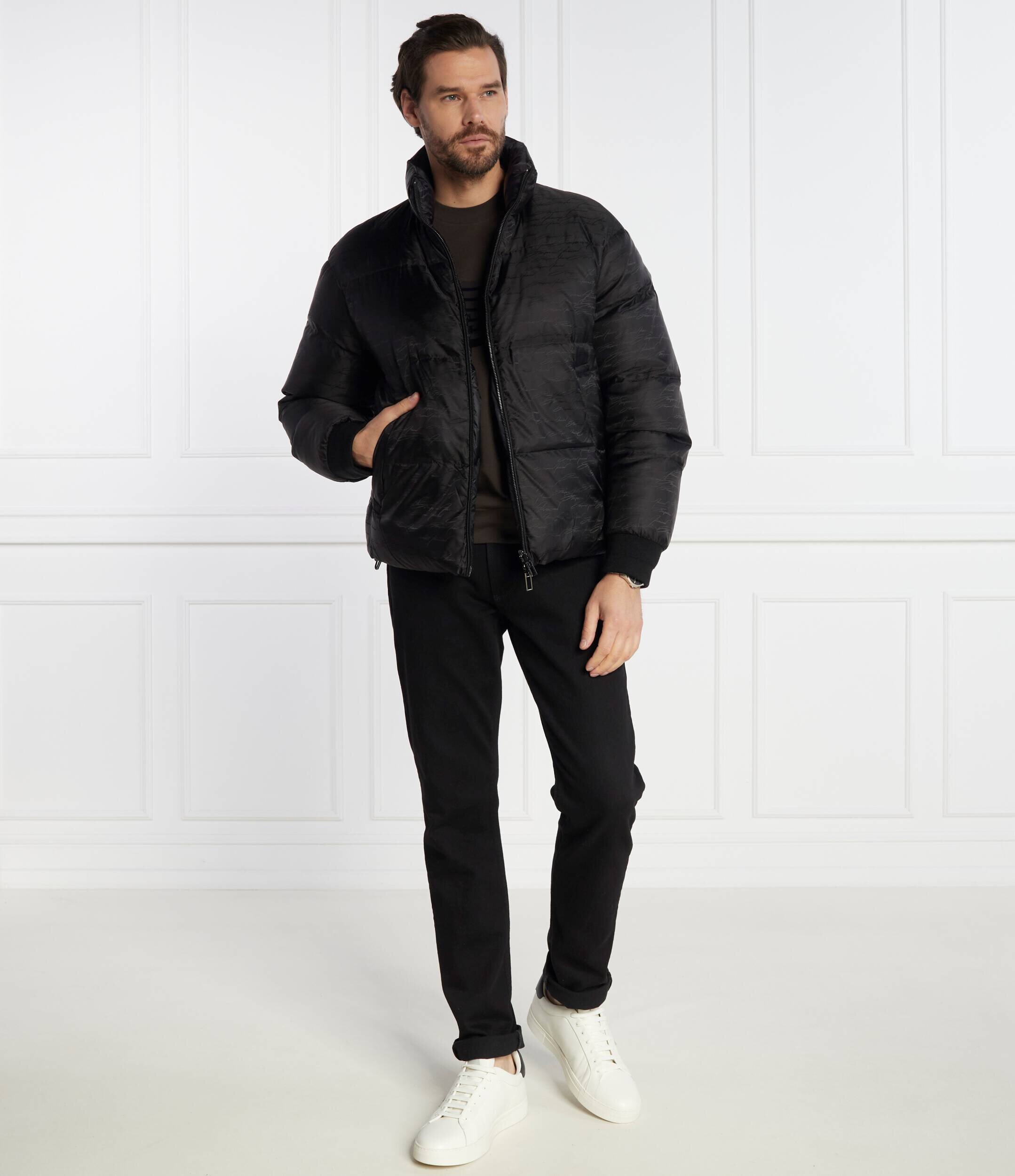 Emporio Armani Cu două fețe geacă | Regular Fit