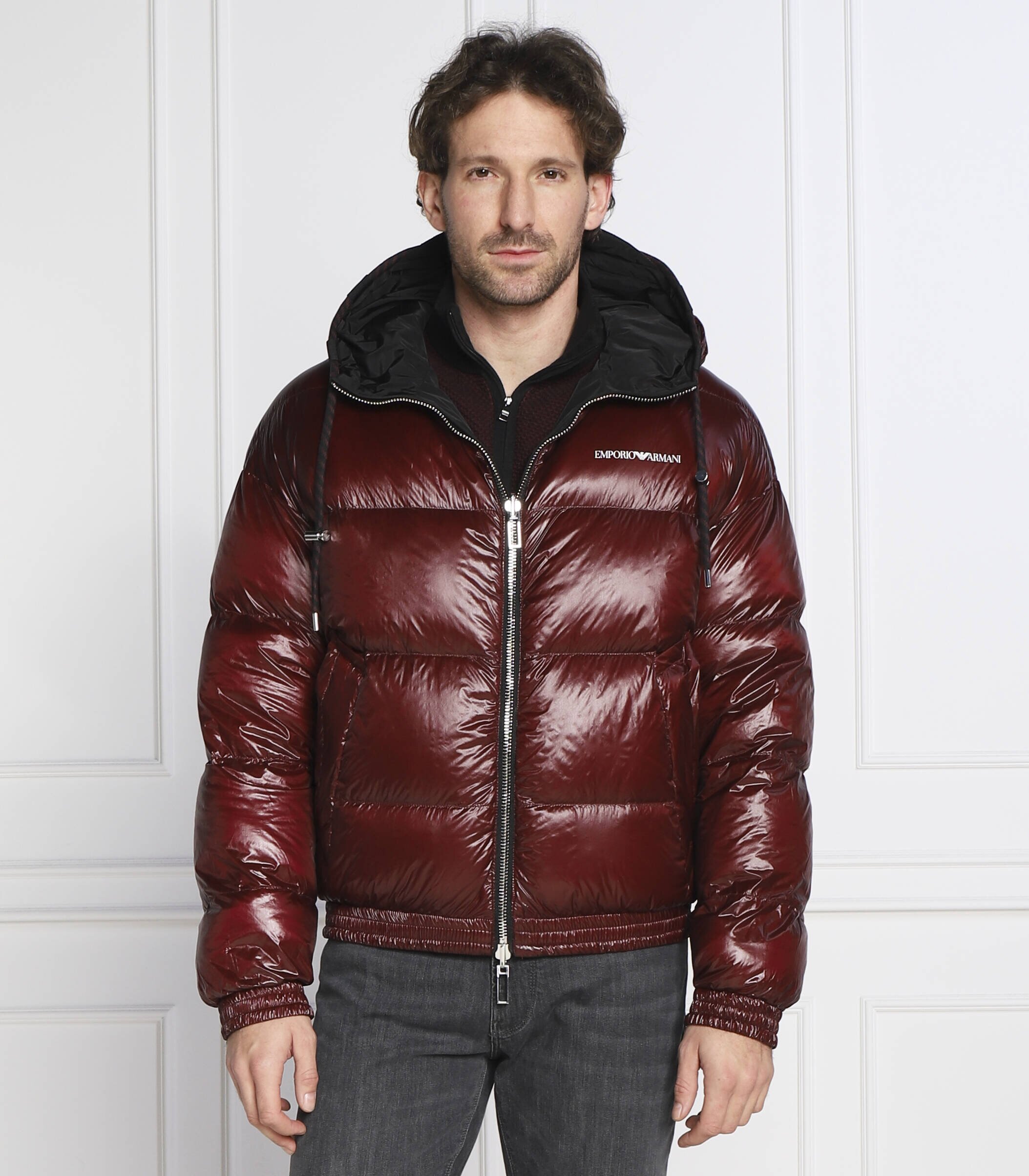 Emporio Armani Cu două fețe geacă | Regular Fit