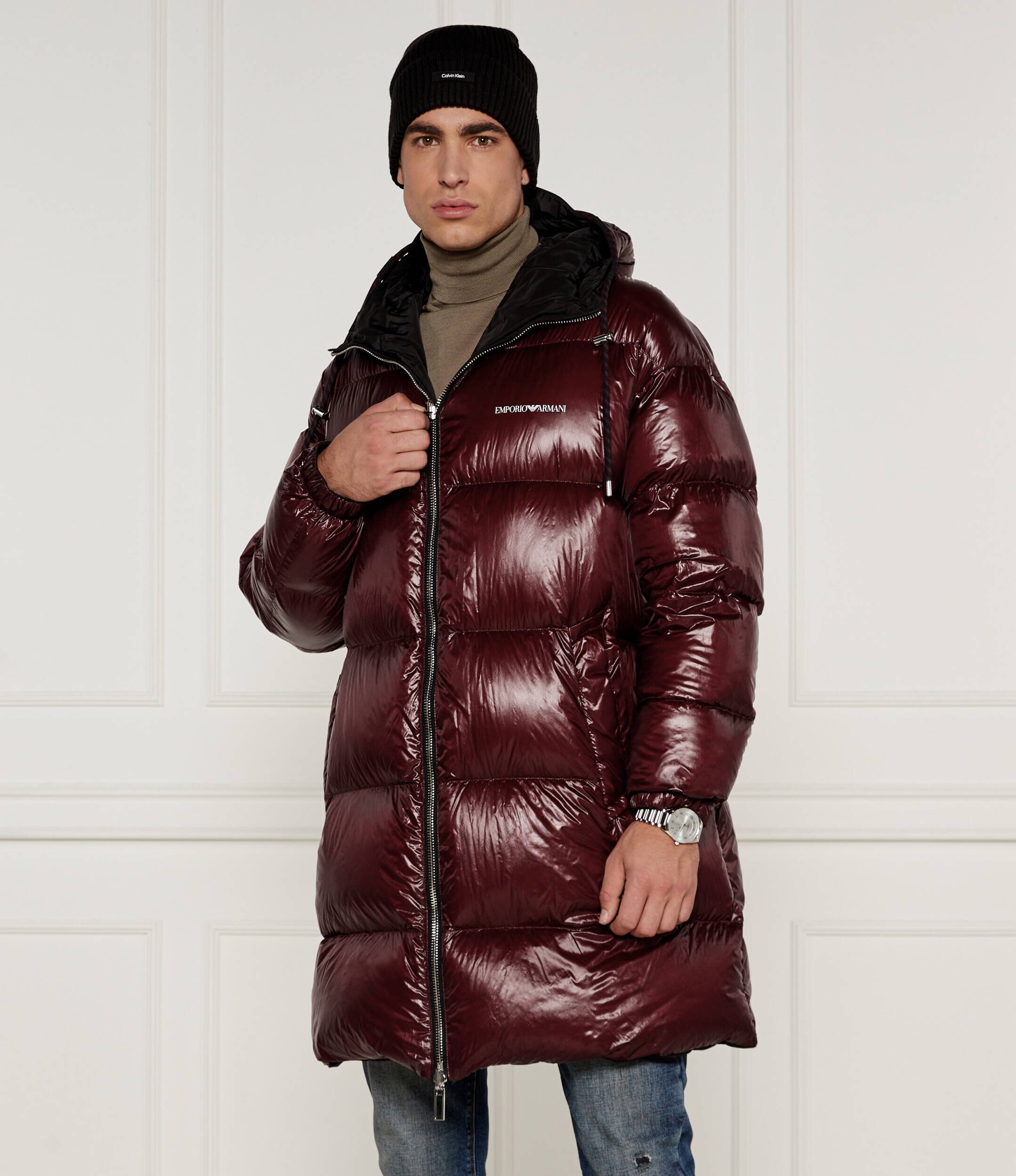 Emporio Armani Cu două fețe GIACCA PIUMINO | Regular Fit