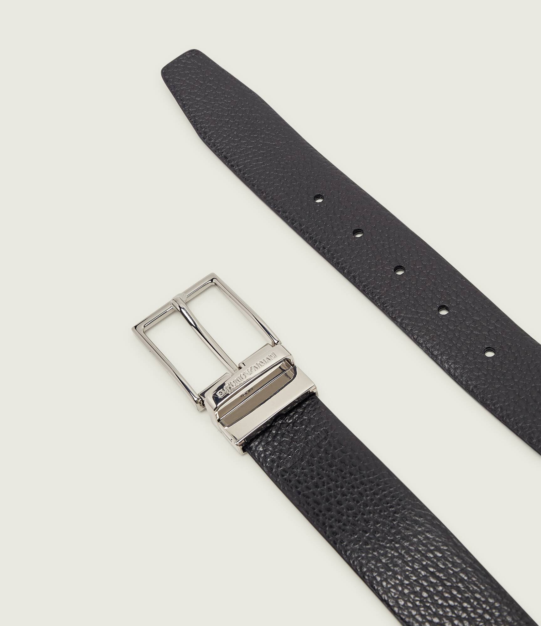 Emporio Armani Curea din piele cu două fețe
