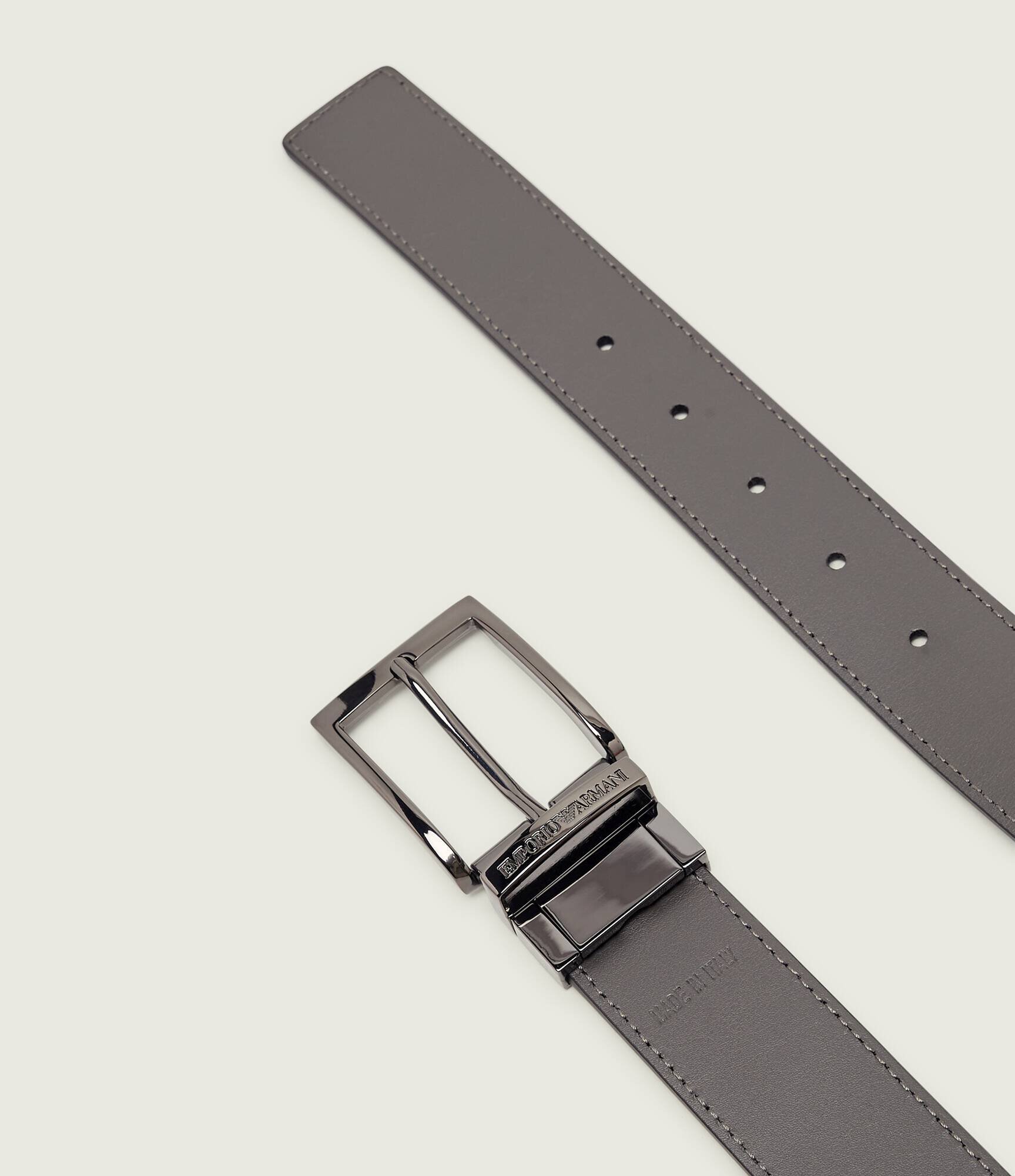 Emporio Armani Curea din piele cu două fețe