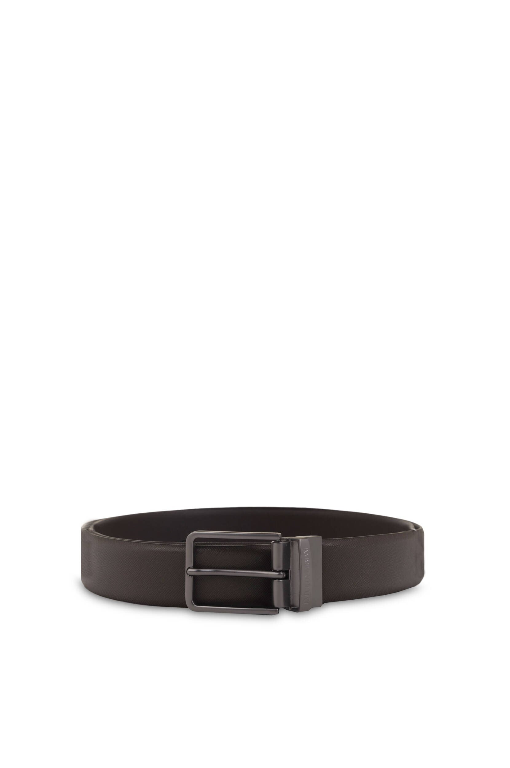 Emporio Armani Curea din piele cu două fețe
