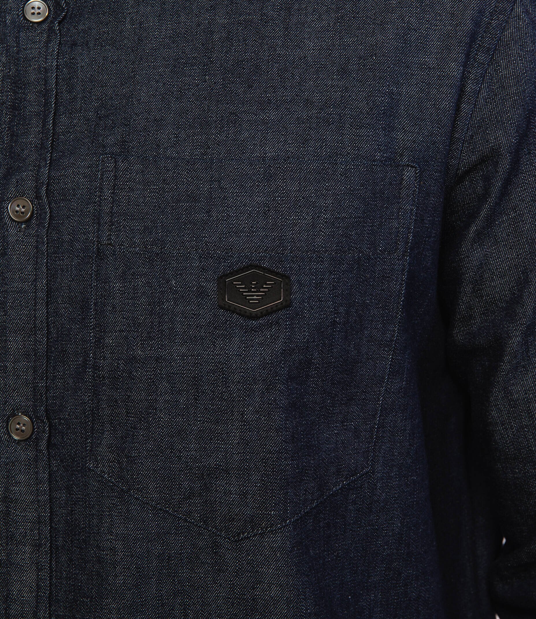 Emporio Armani De blugi cămașă | Regular Fit