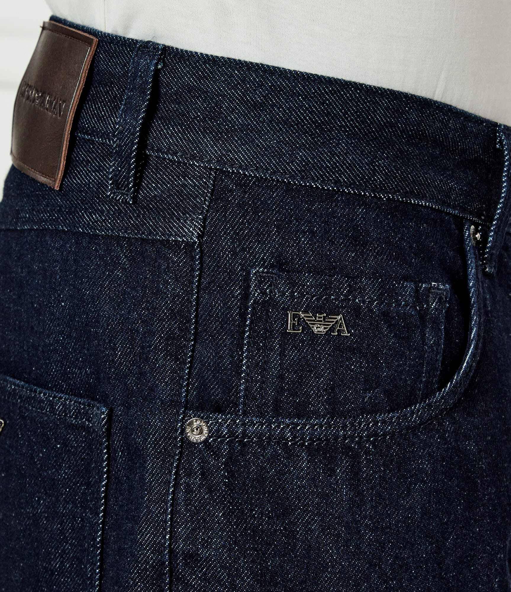 Emporio Armani De blugi pantaloni scurți | Regular Fit