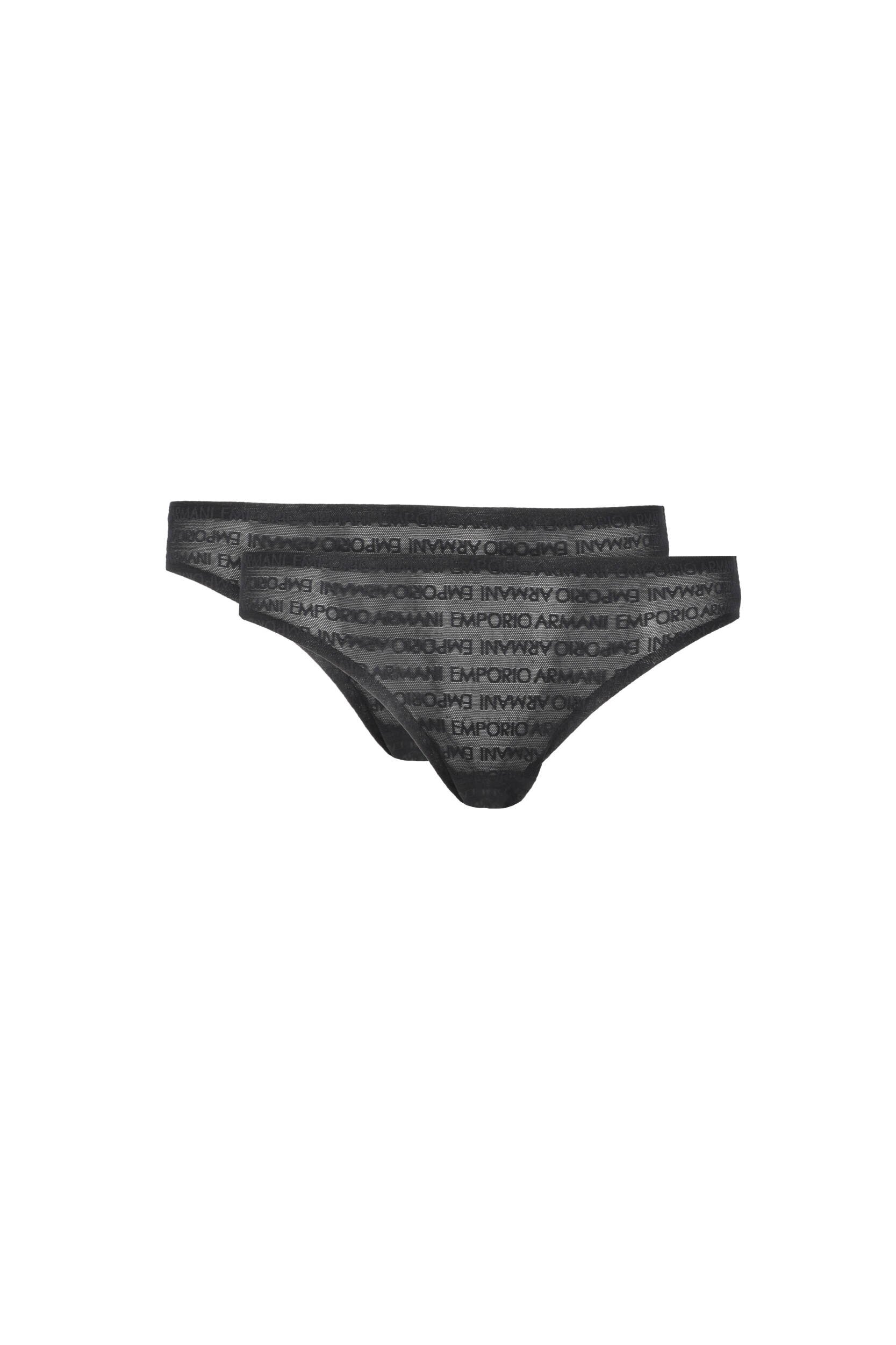 Emporio Armani De dantelă chiloți slipi 2-pack
