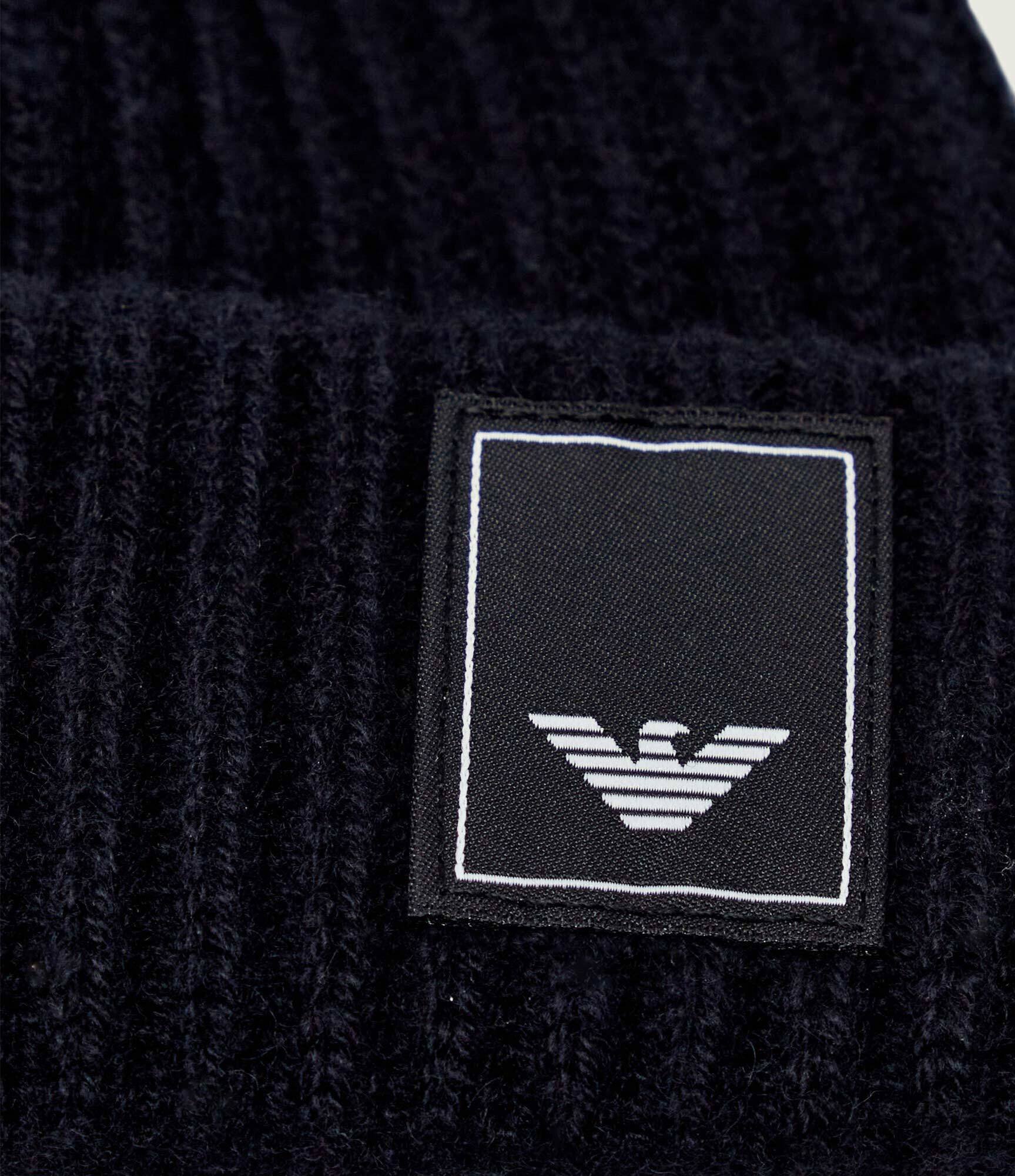 Emporio Armani De lână căciulă cu adaos de cașmir