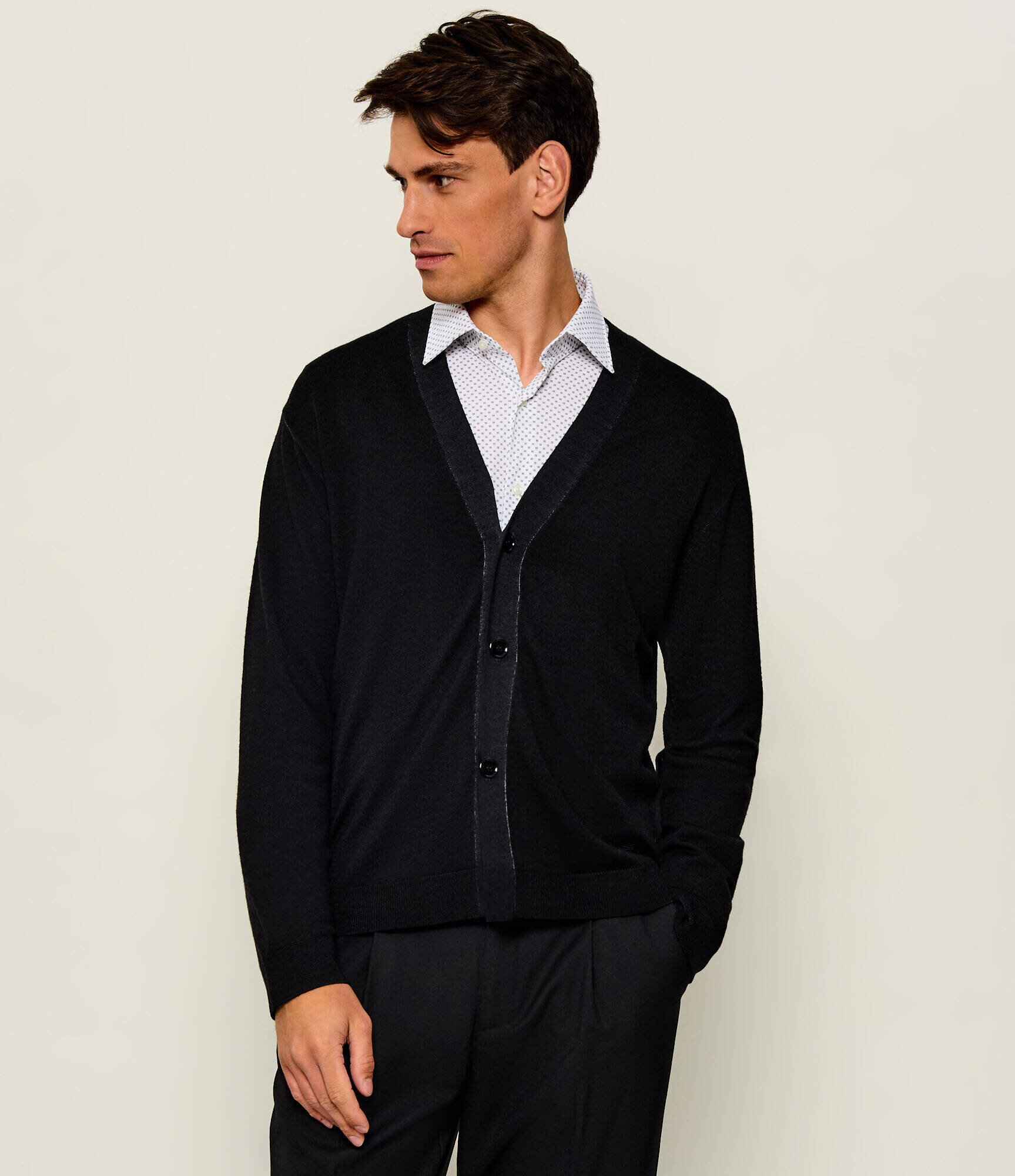 Emporio Armani De lână cardigan | regular fit
