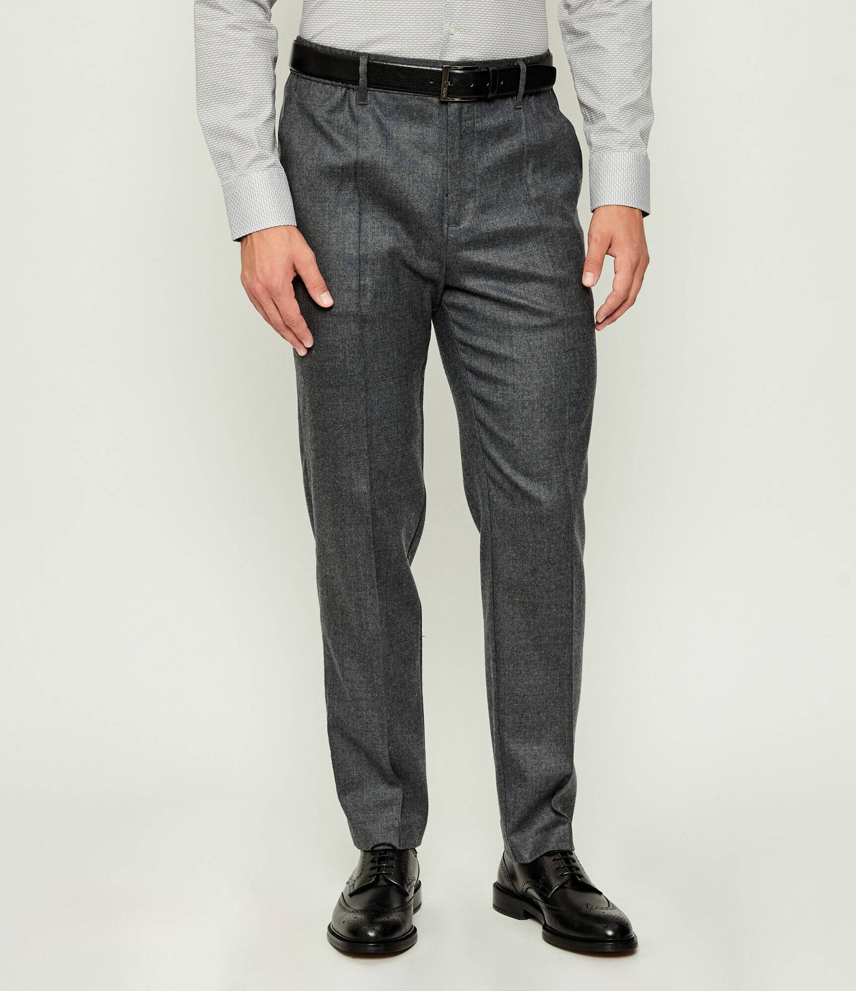 Emporio Armani De lână pantaloni | regular fit