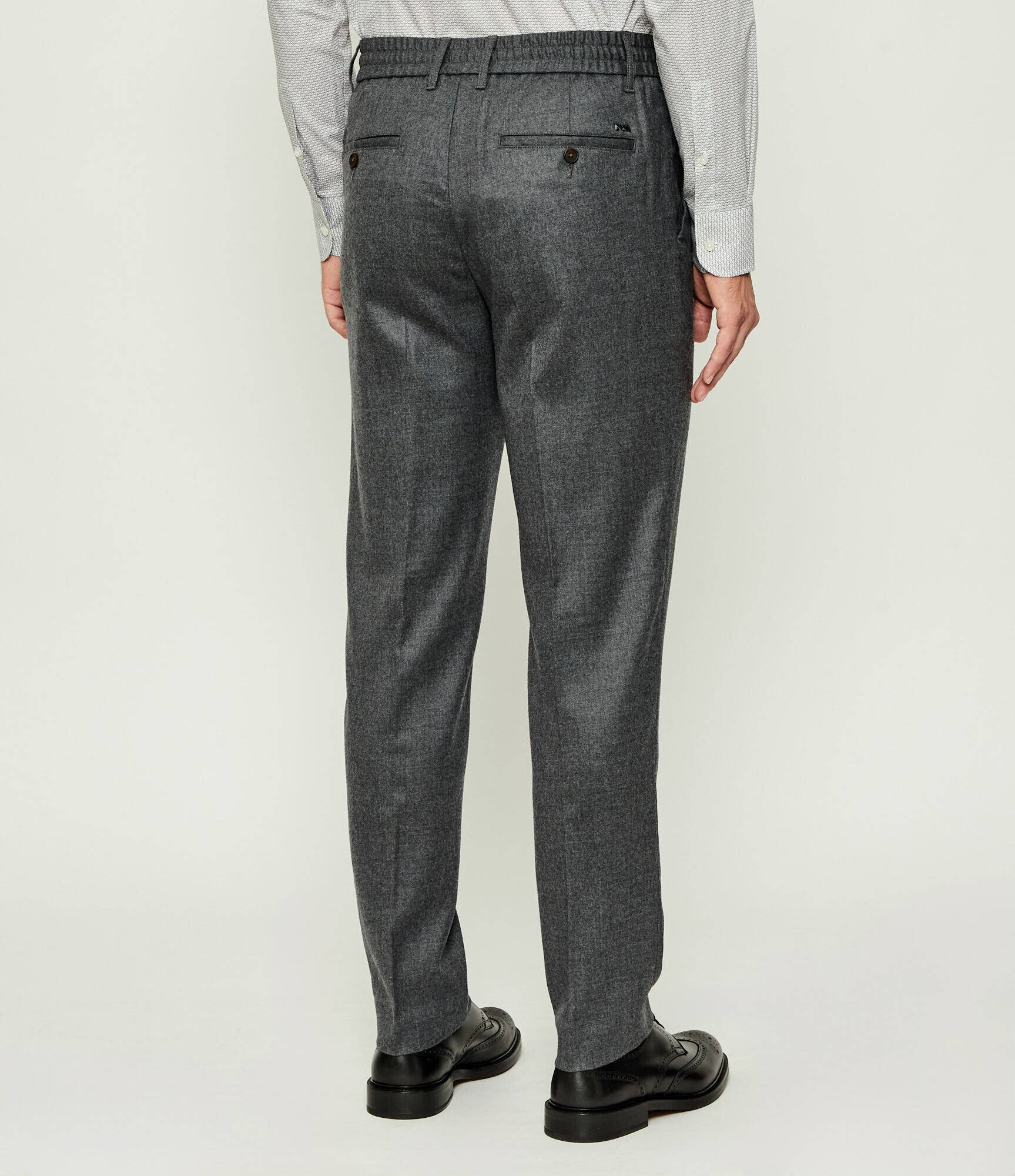 Emporio Armani De lână pantaloni | regular fit