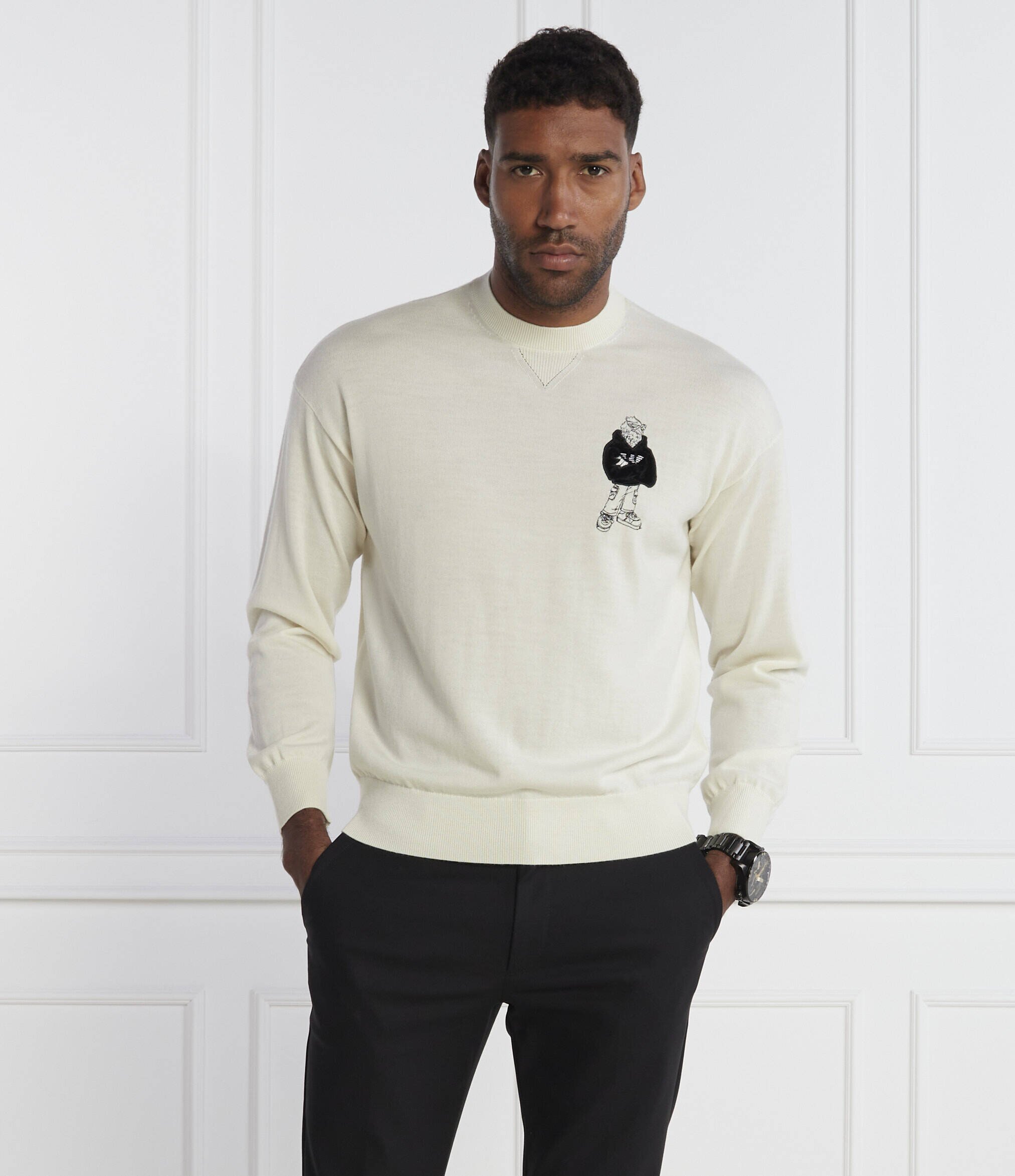 Emporio Armani De lână pulover PULLOVER