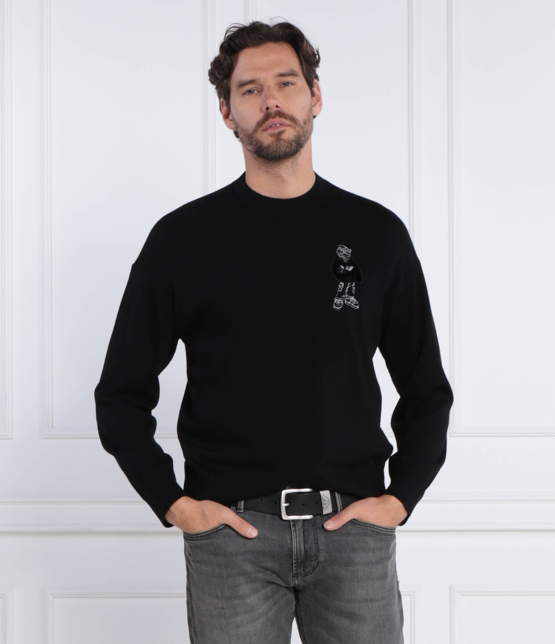 Emporio Armani De lână pulover PULLOVER