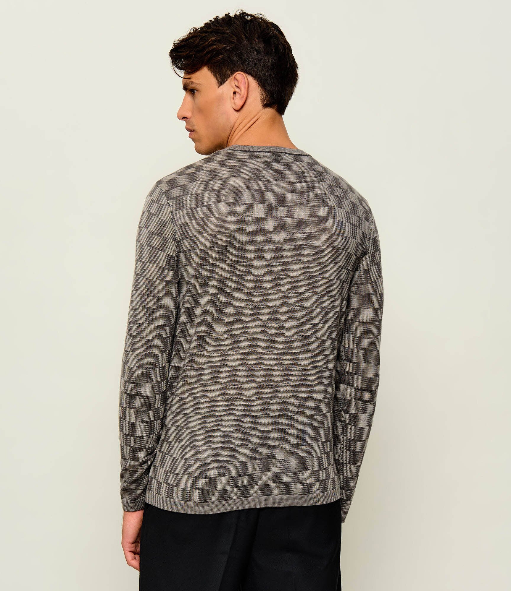 Emporio Armani De lână pulover PULLOVER | Slim Fit