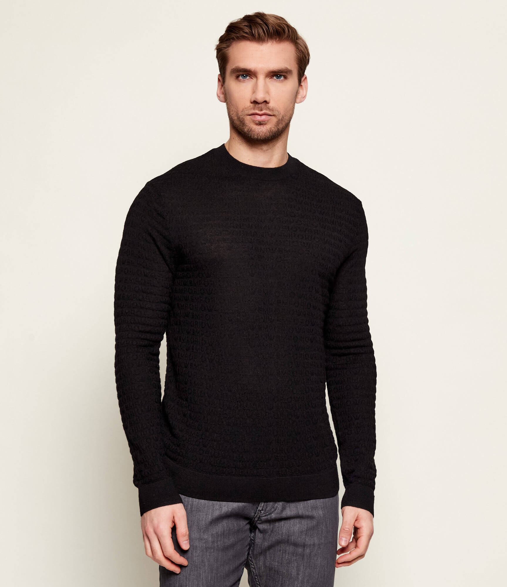 Emporio Armani De lână pulover | regular fit