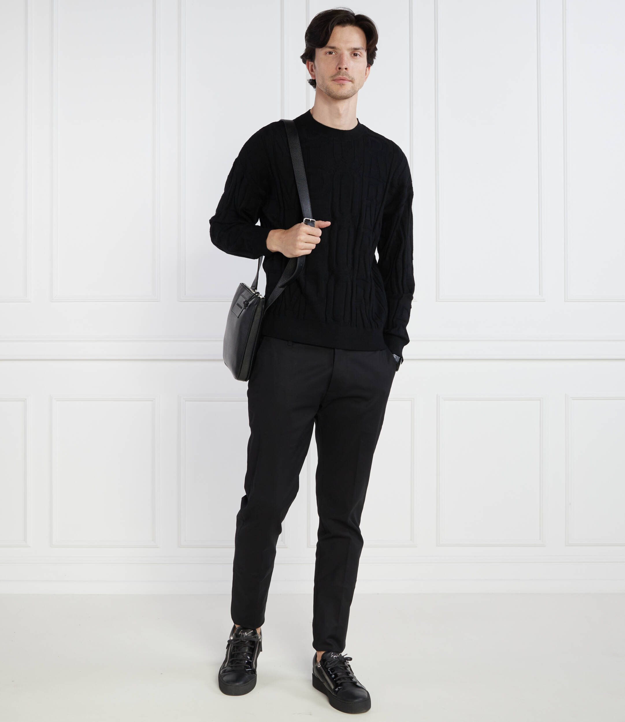 Emporio Armani de lână pulover | regular fit