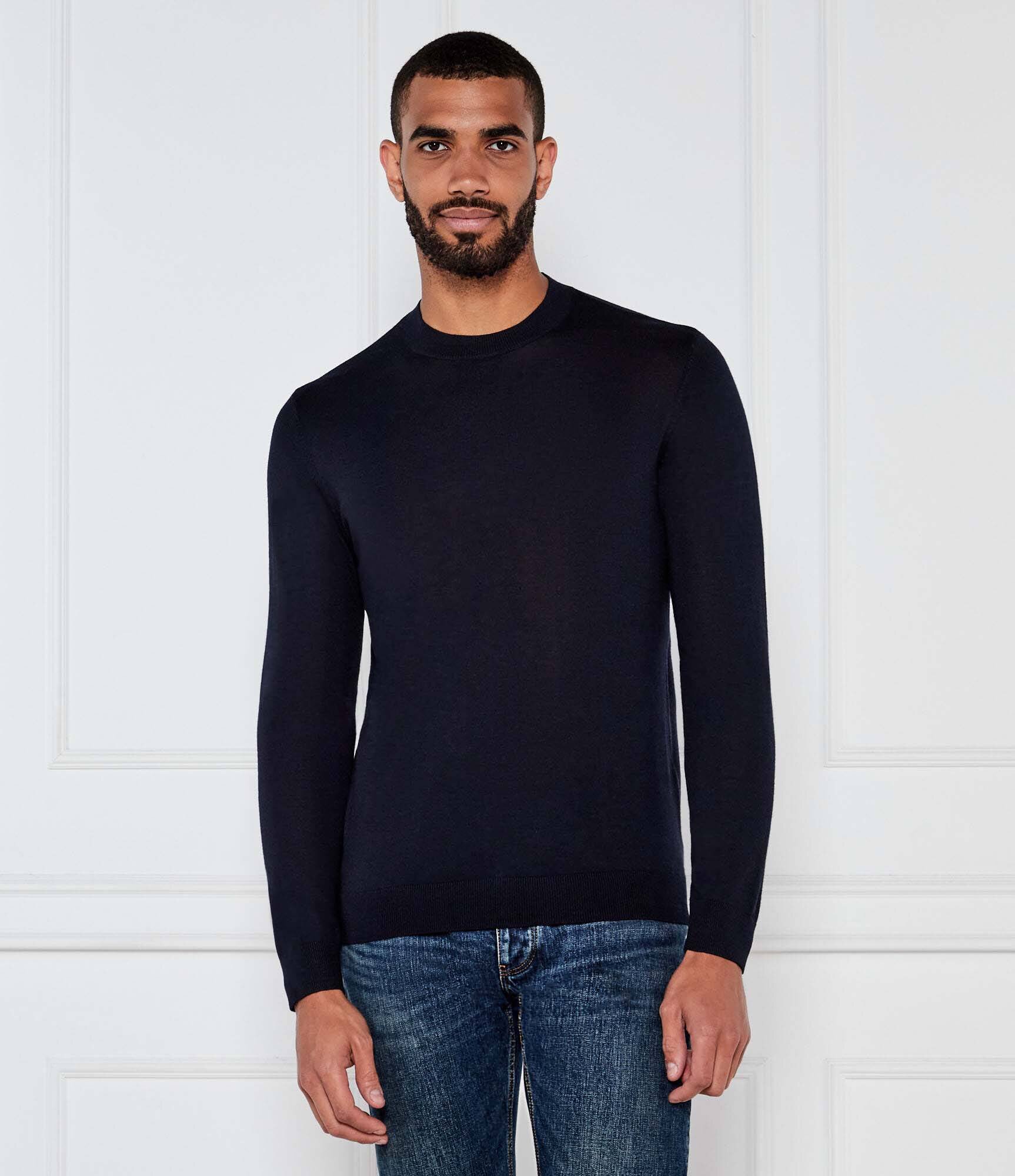 Emporio Armani De lână pulover | Slim Fit
